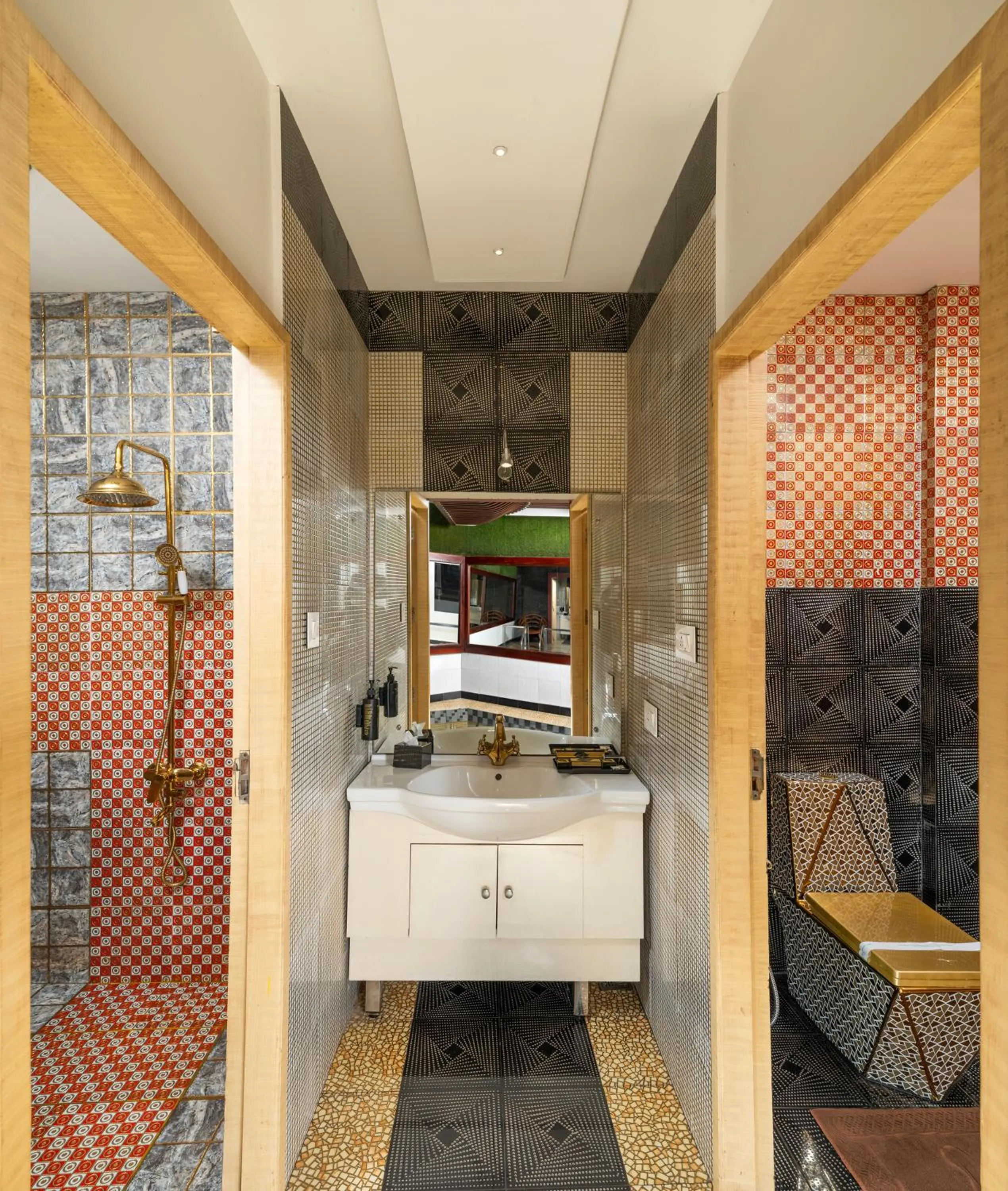 Bathroom in Parakkat Nature Resort