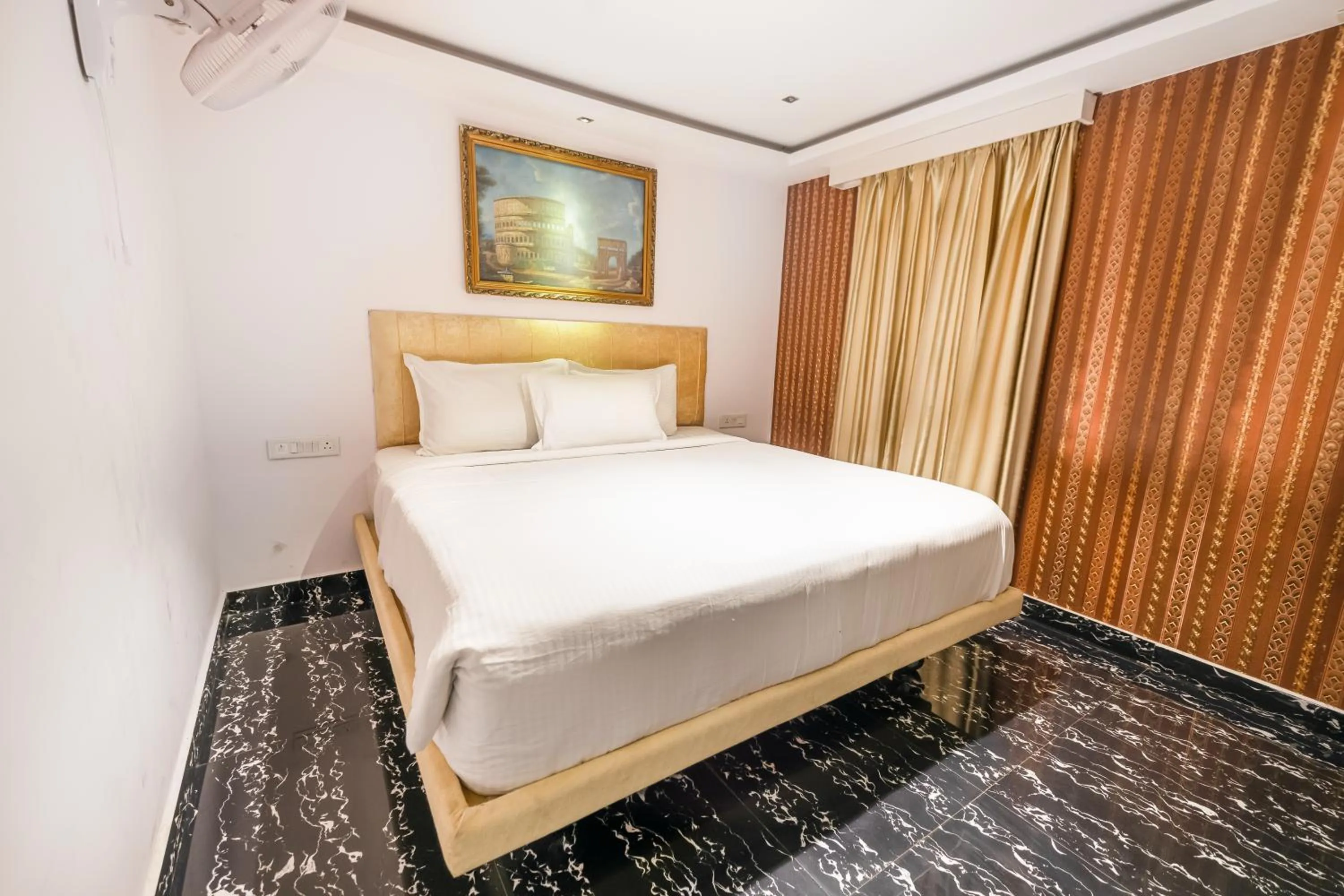 Bed in Parakkat Nature Resort