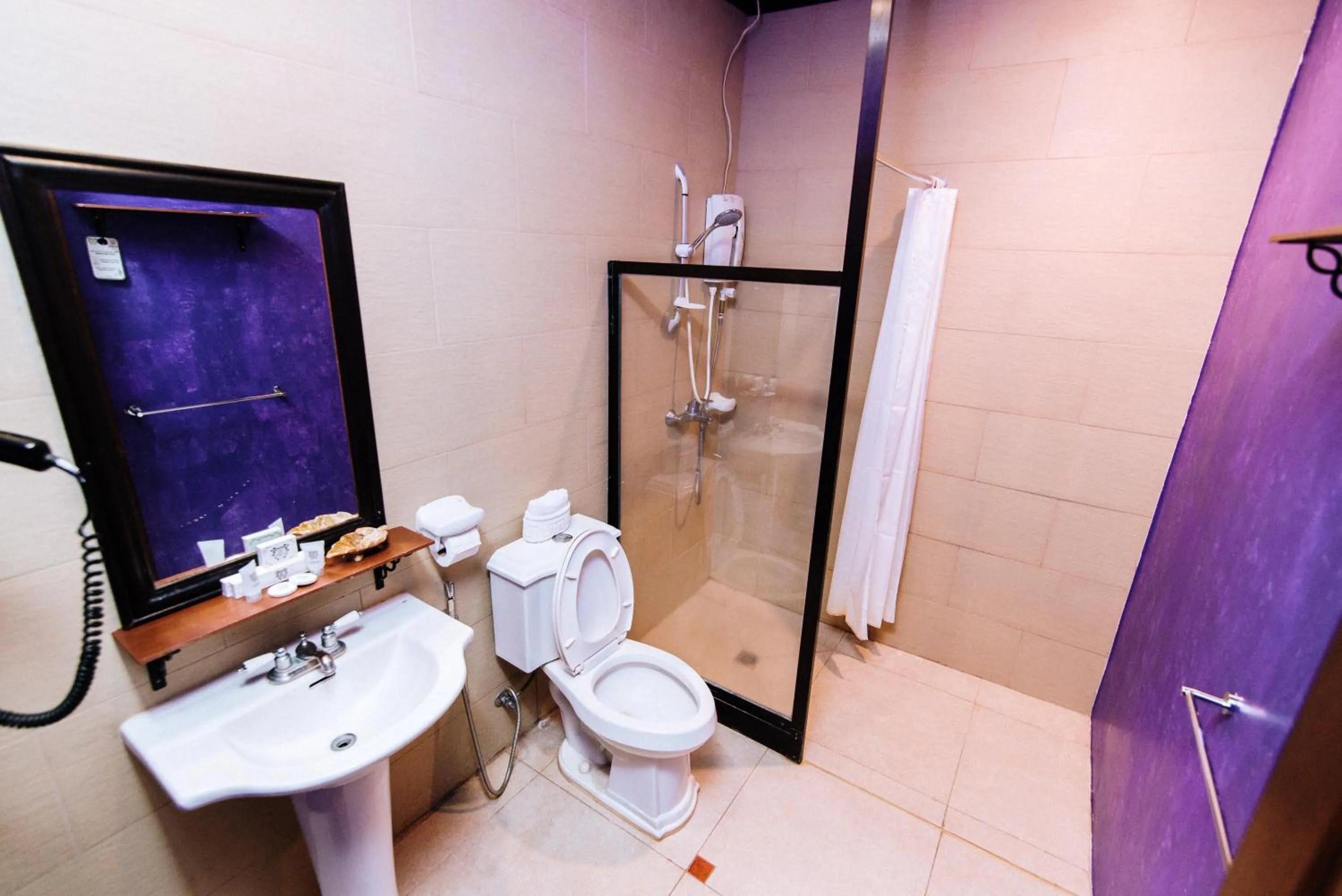 Shower in Hotel San Marco