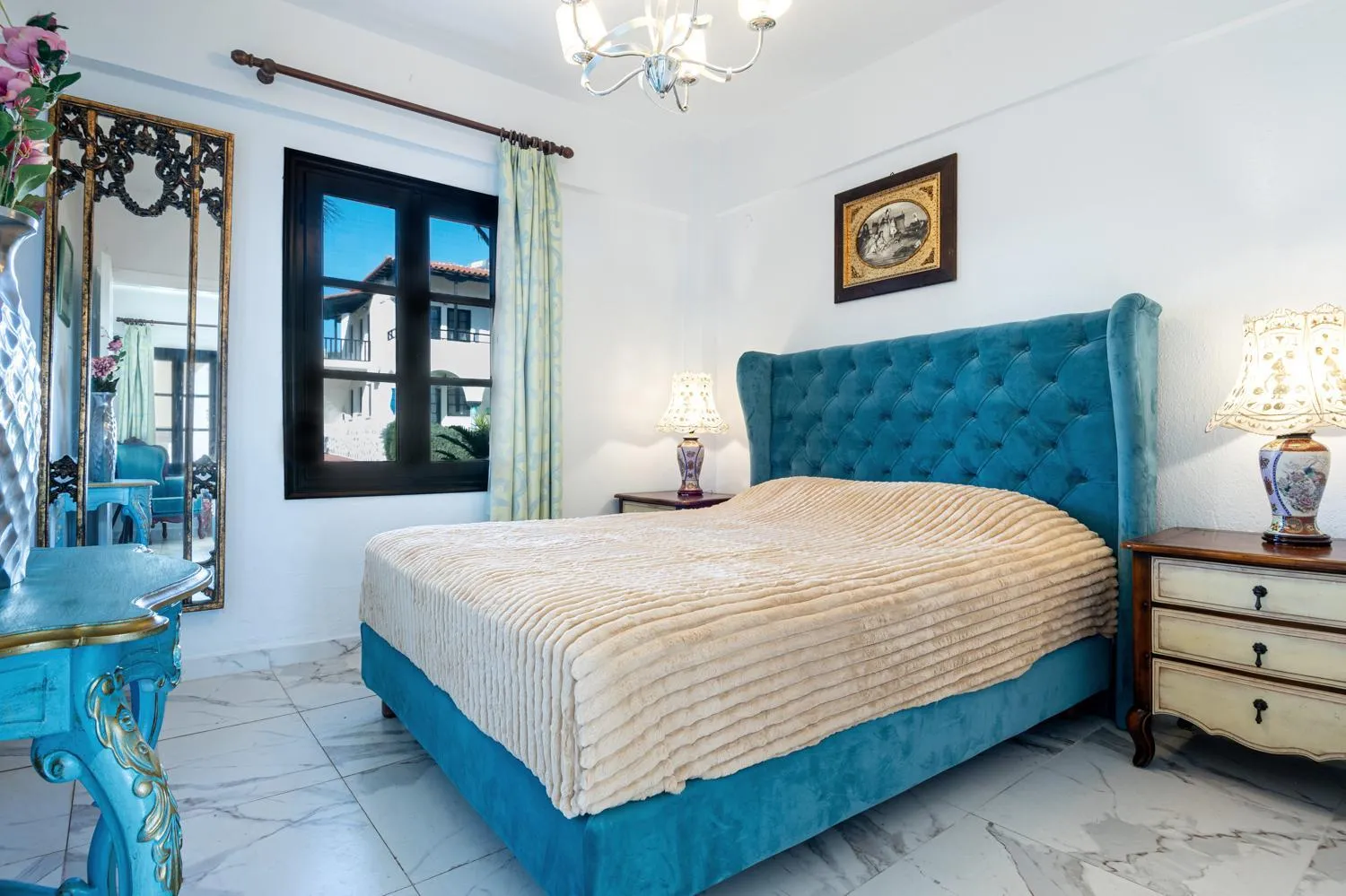 Bed in Assa Maris Beach Hotel