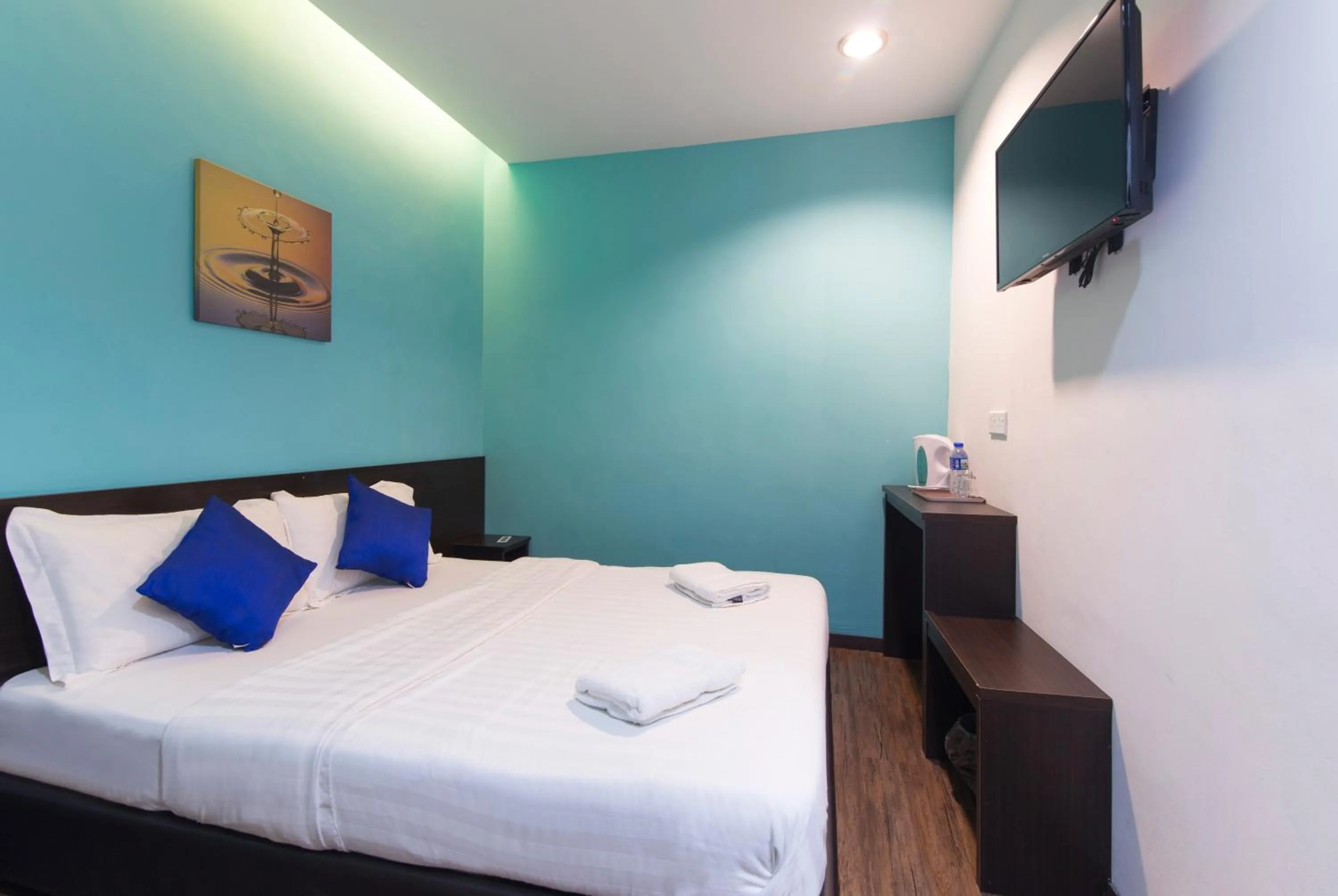 Bed in Clover Hotel Ipoh