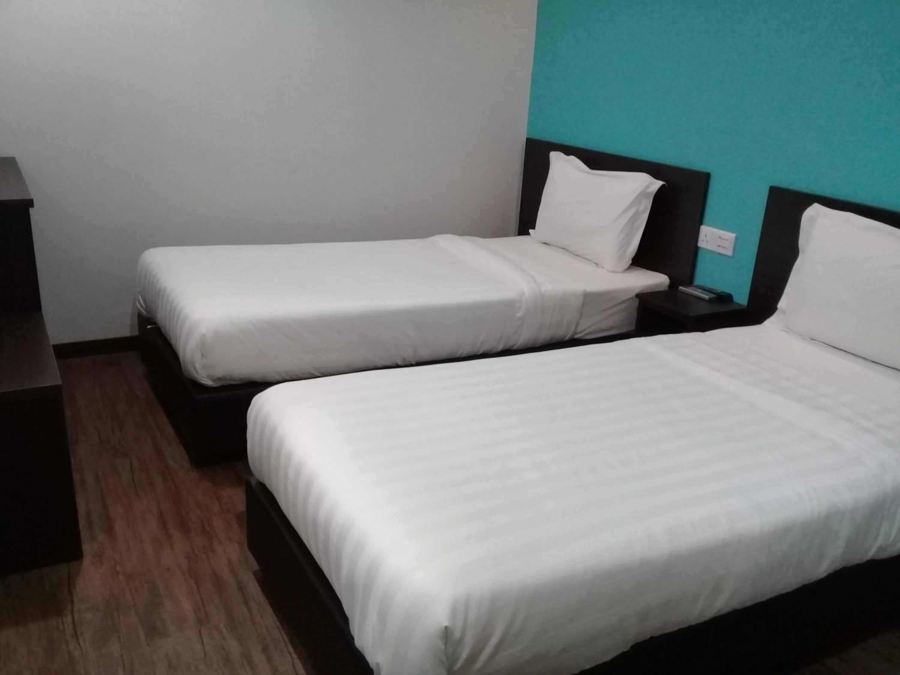 Bed in Clover Hotel Ipoh