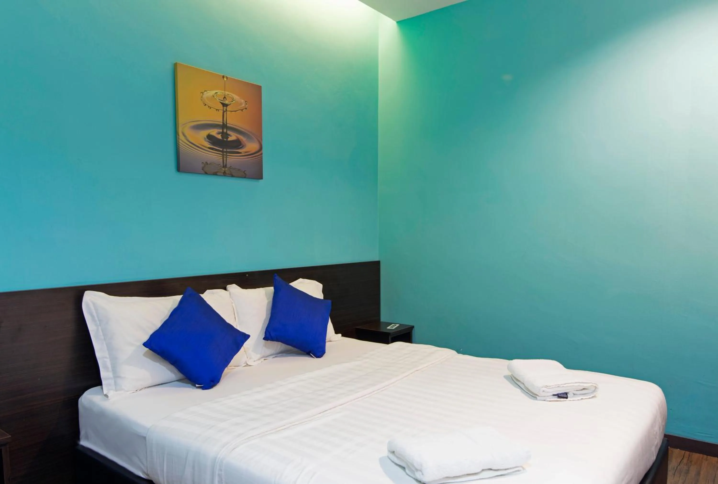 Bed in Clover Hotel Ipoh