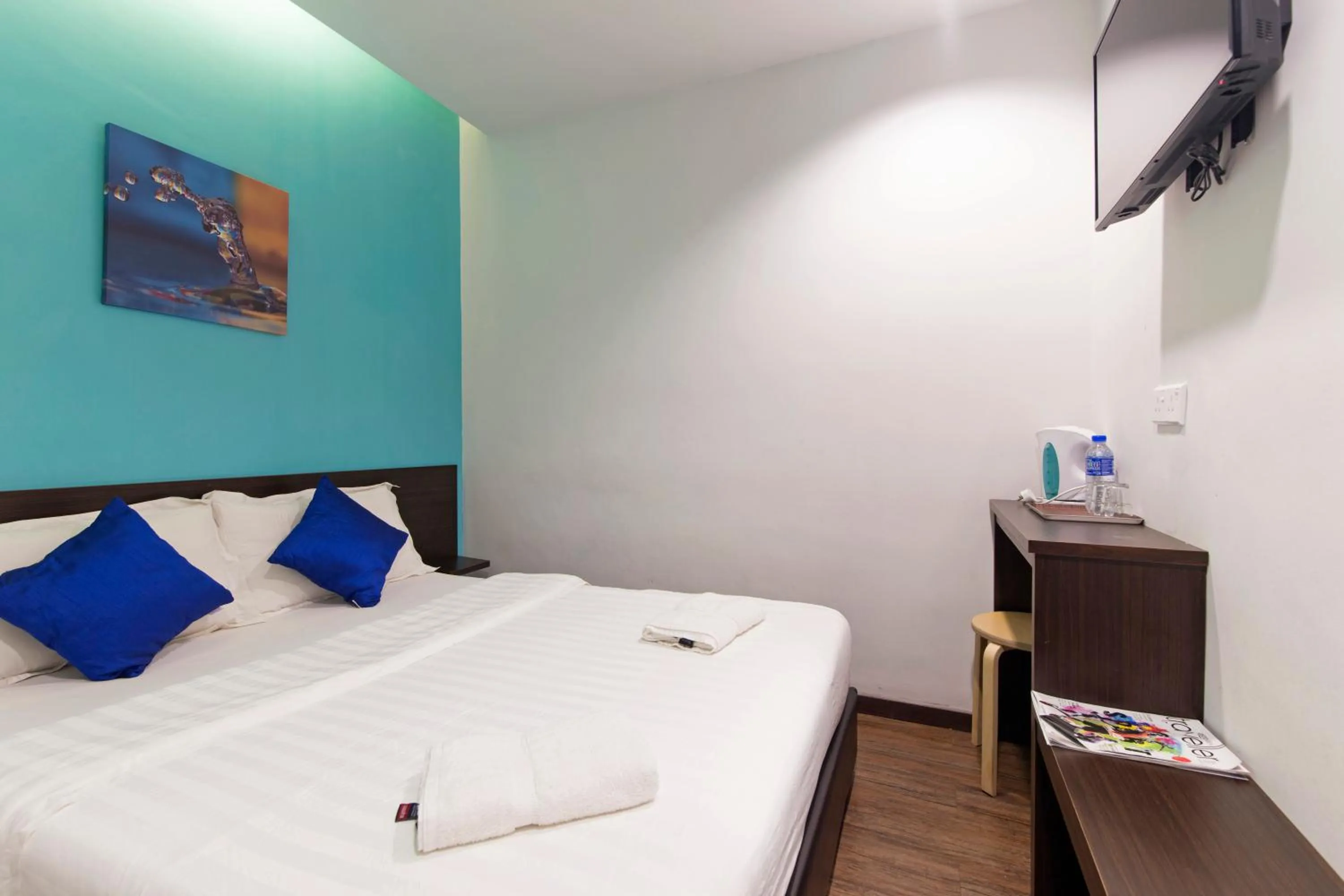 Bed in Clover Hotel Ipoh