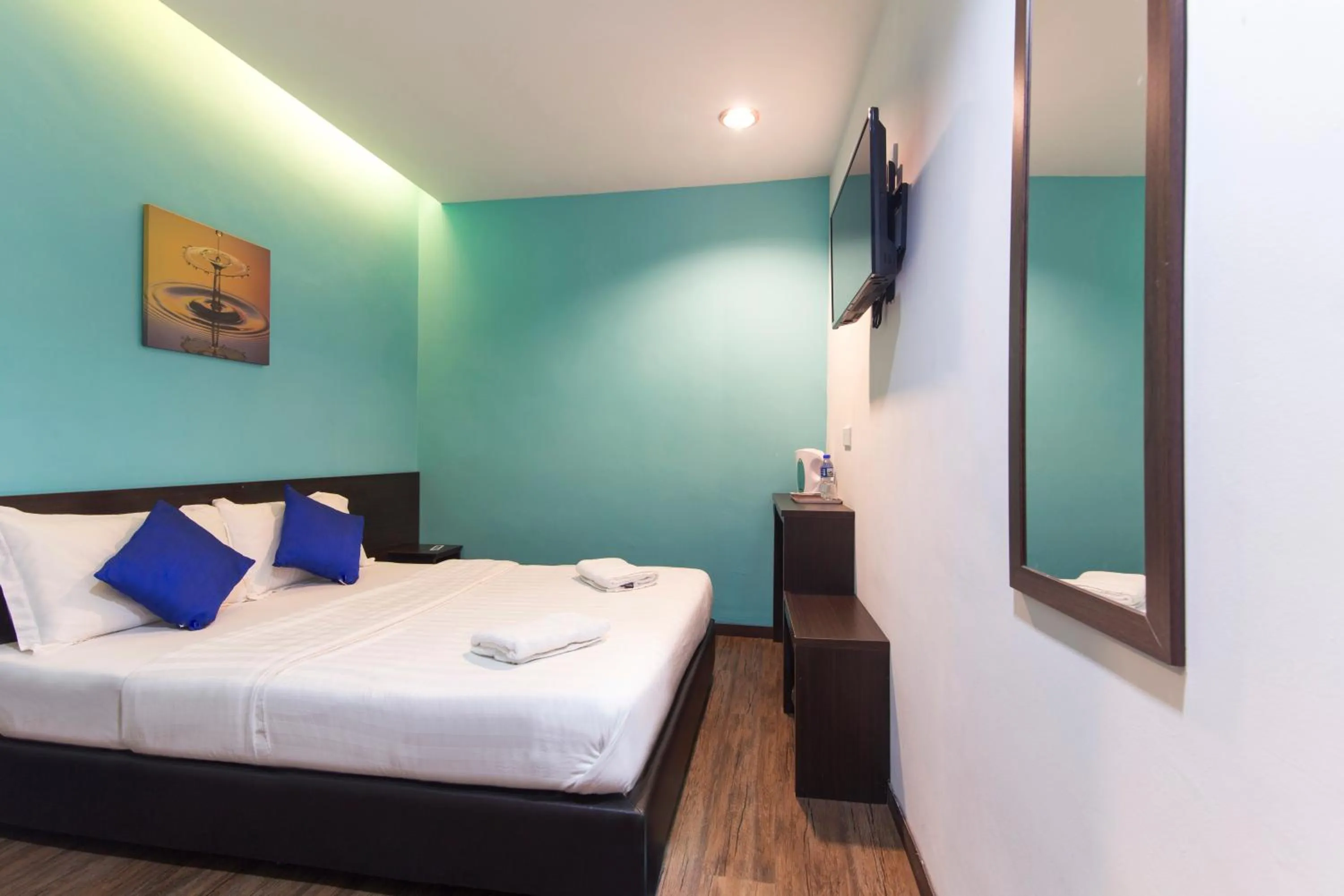 Bed in Clover Hotel Ipoh