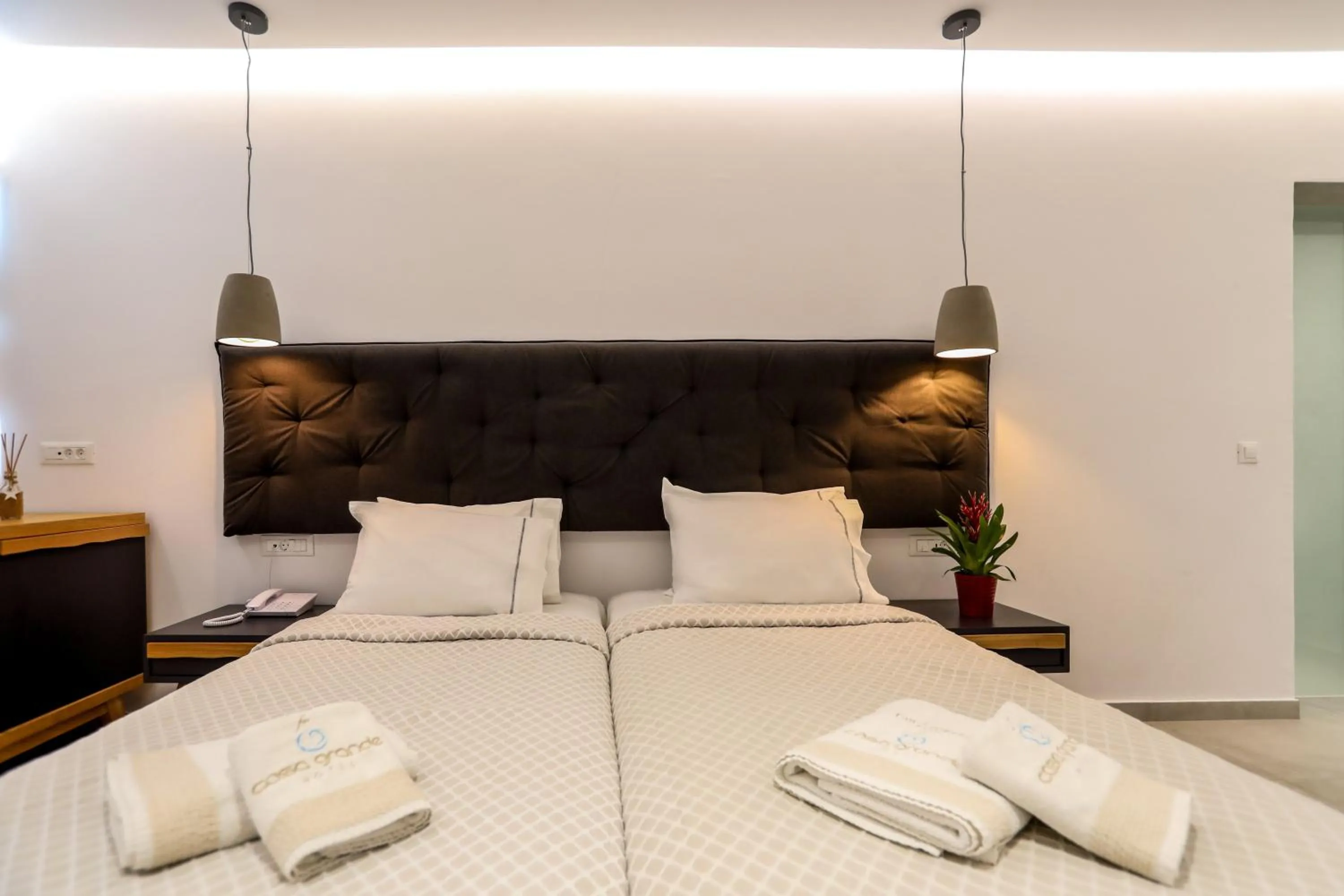 Bed in Casa Grande Hotel