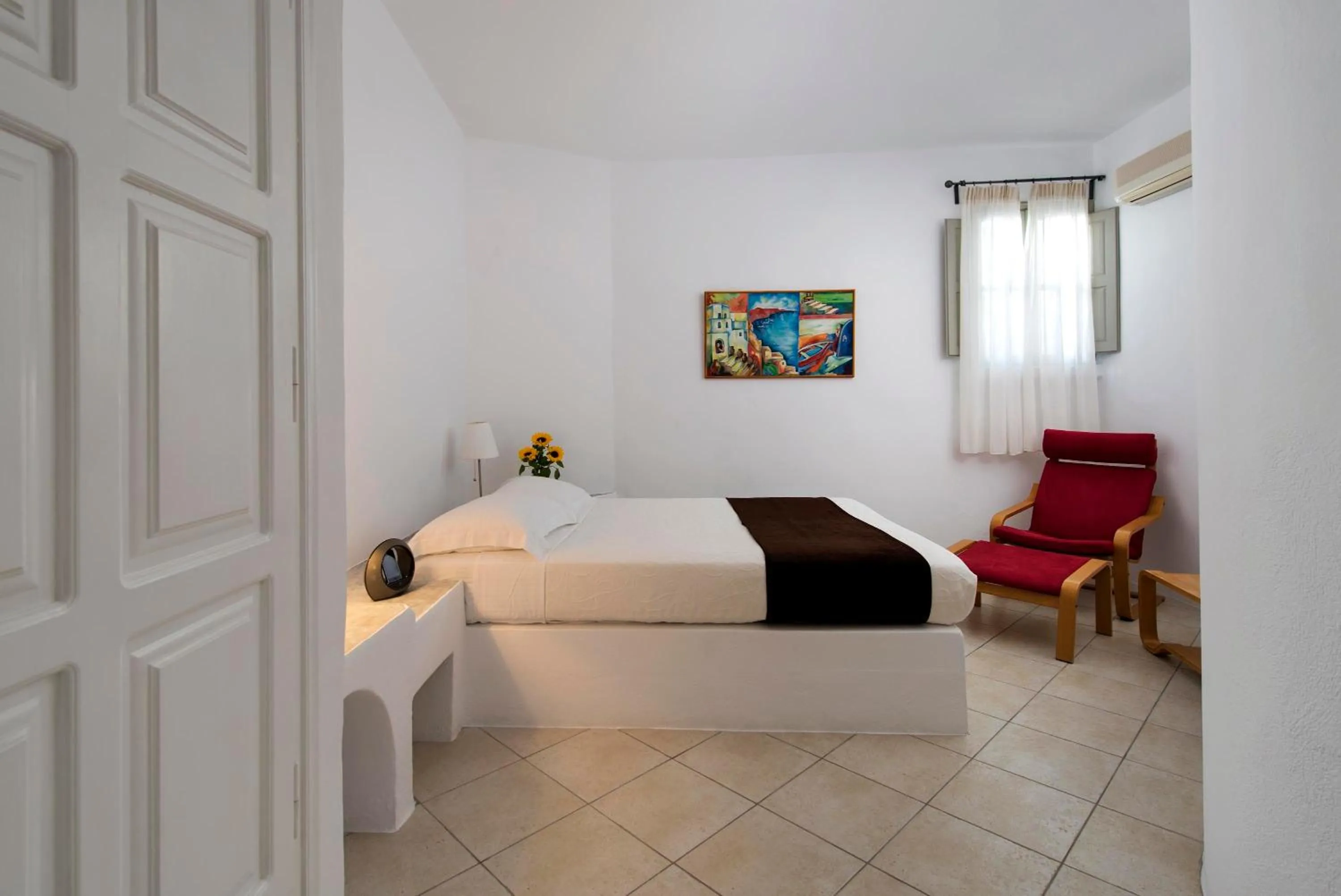 Bed in Gorgona Villas