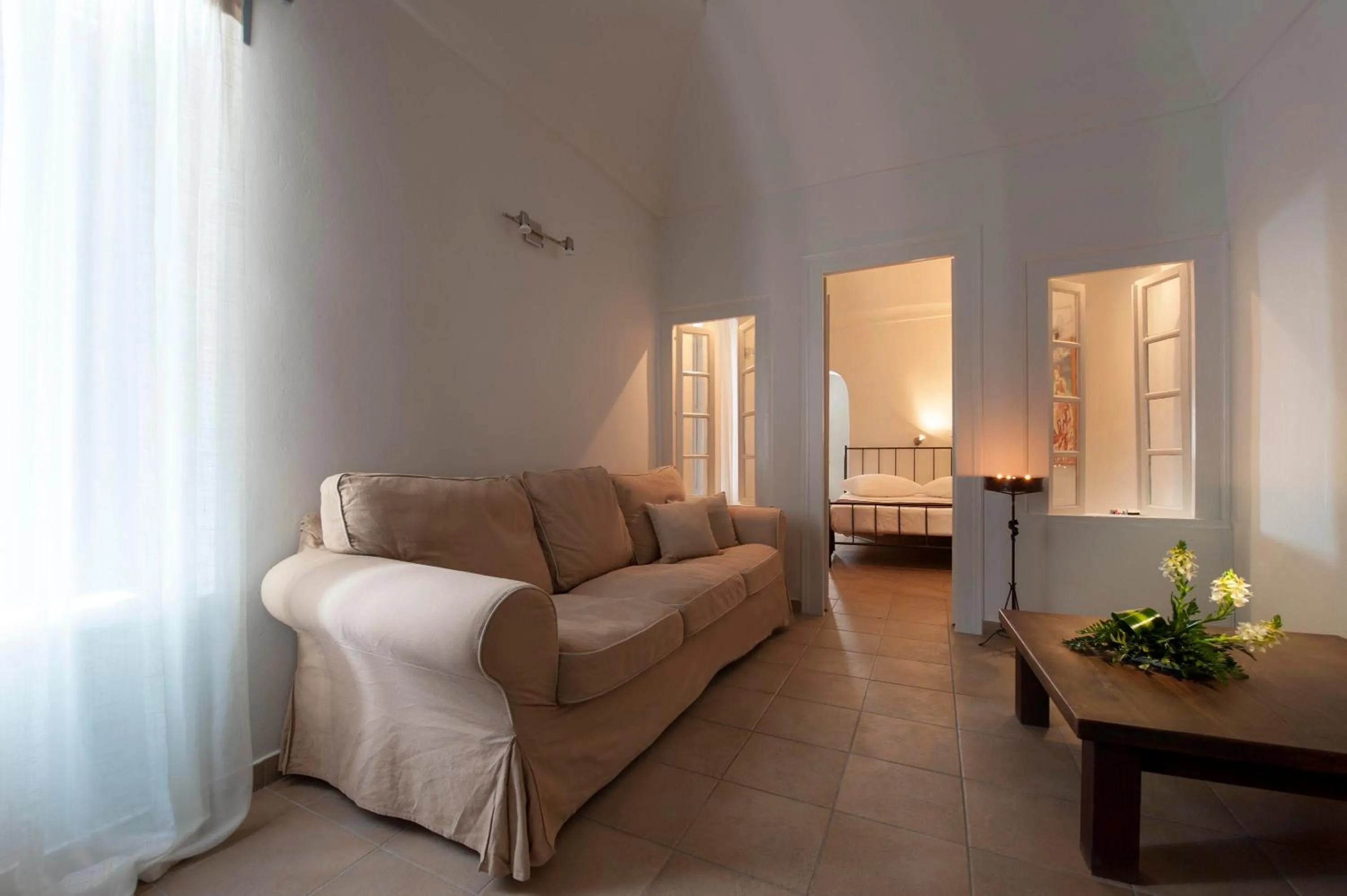 Living room, Bed in Gorgona Villas