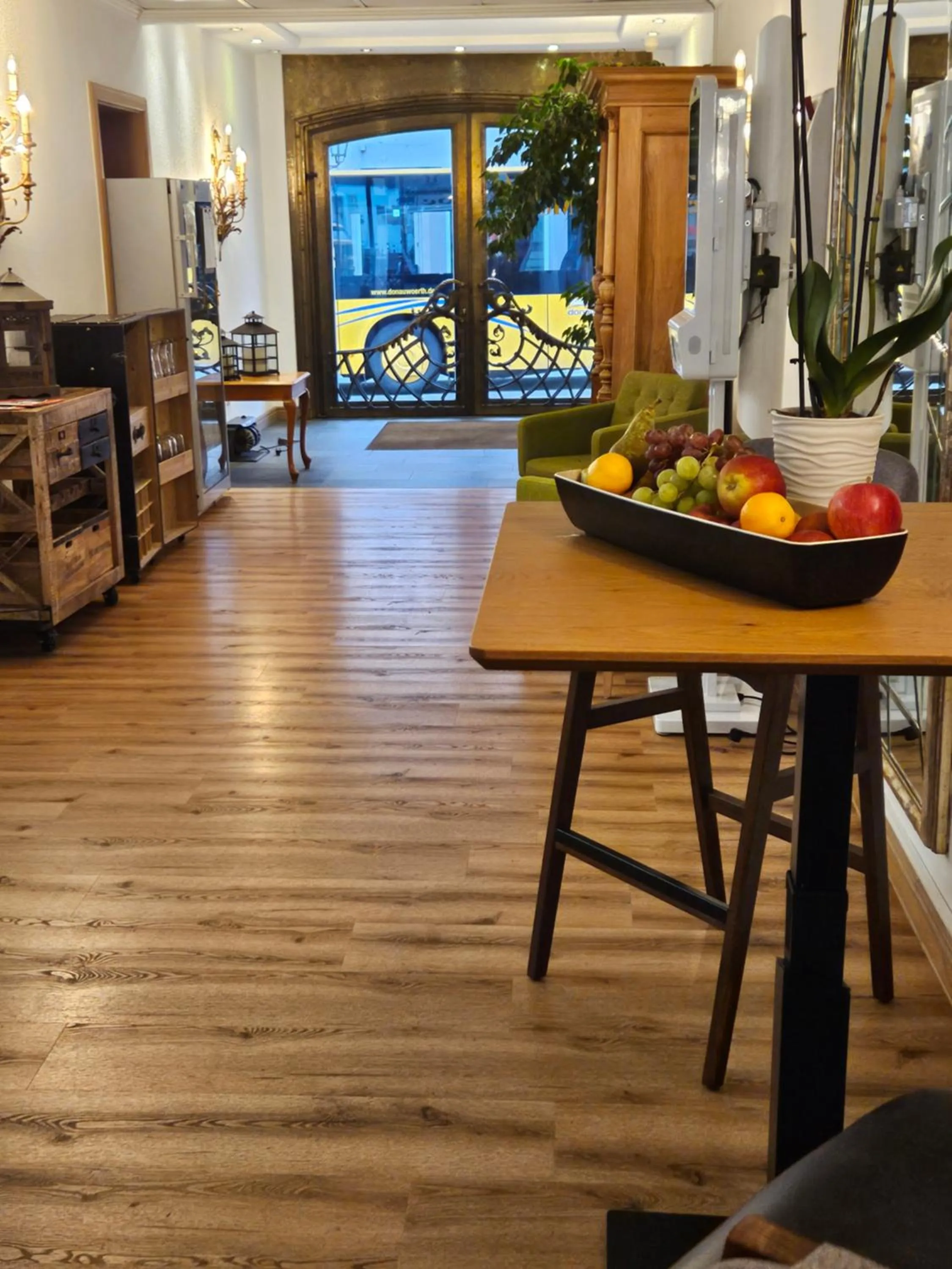 Lobby or reception in Posthotel Traube