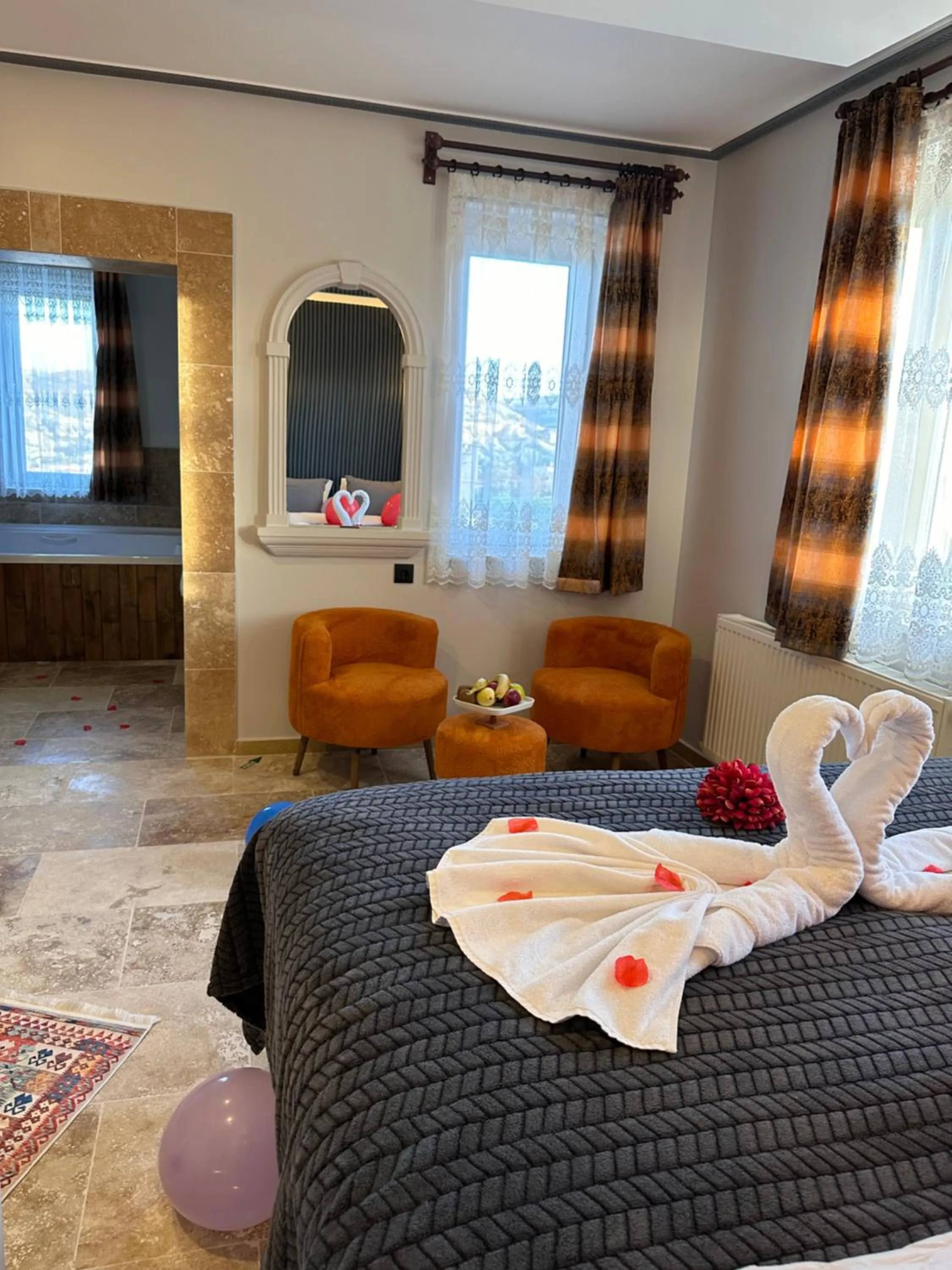 Bed in Dirilis Banarya Apart hotel