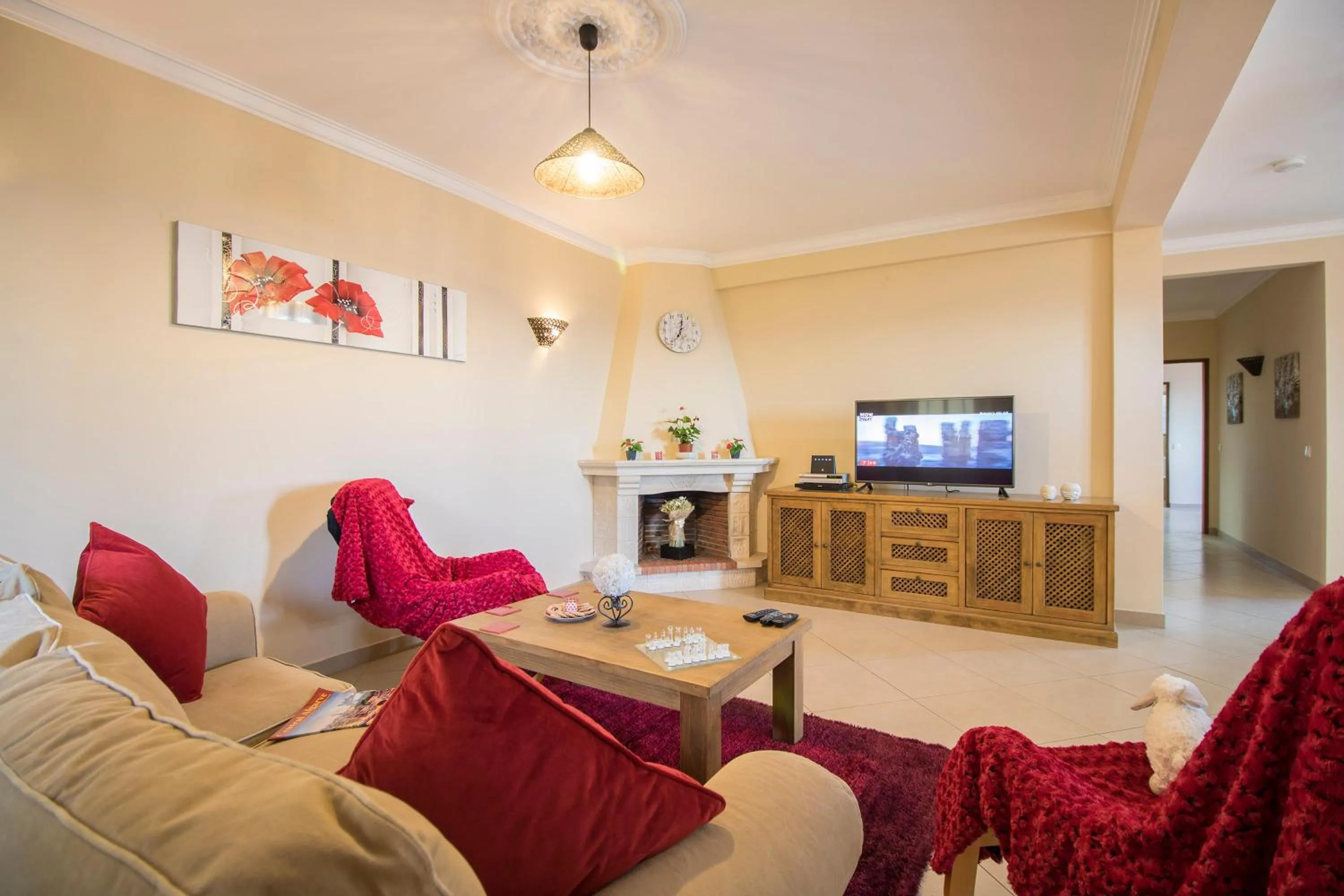Living room in Villa Panoramica by Algarve Holidays