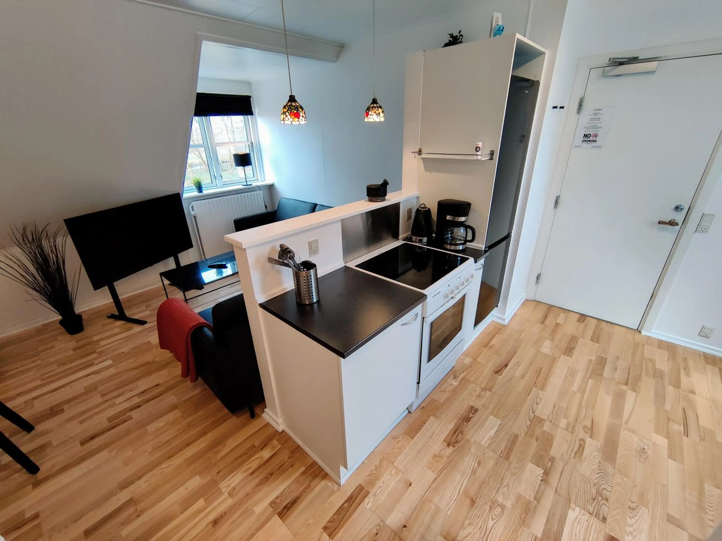 Kitchen or kitchenette in Provstegården Bed & Breakfast