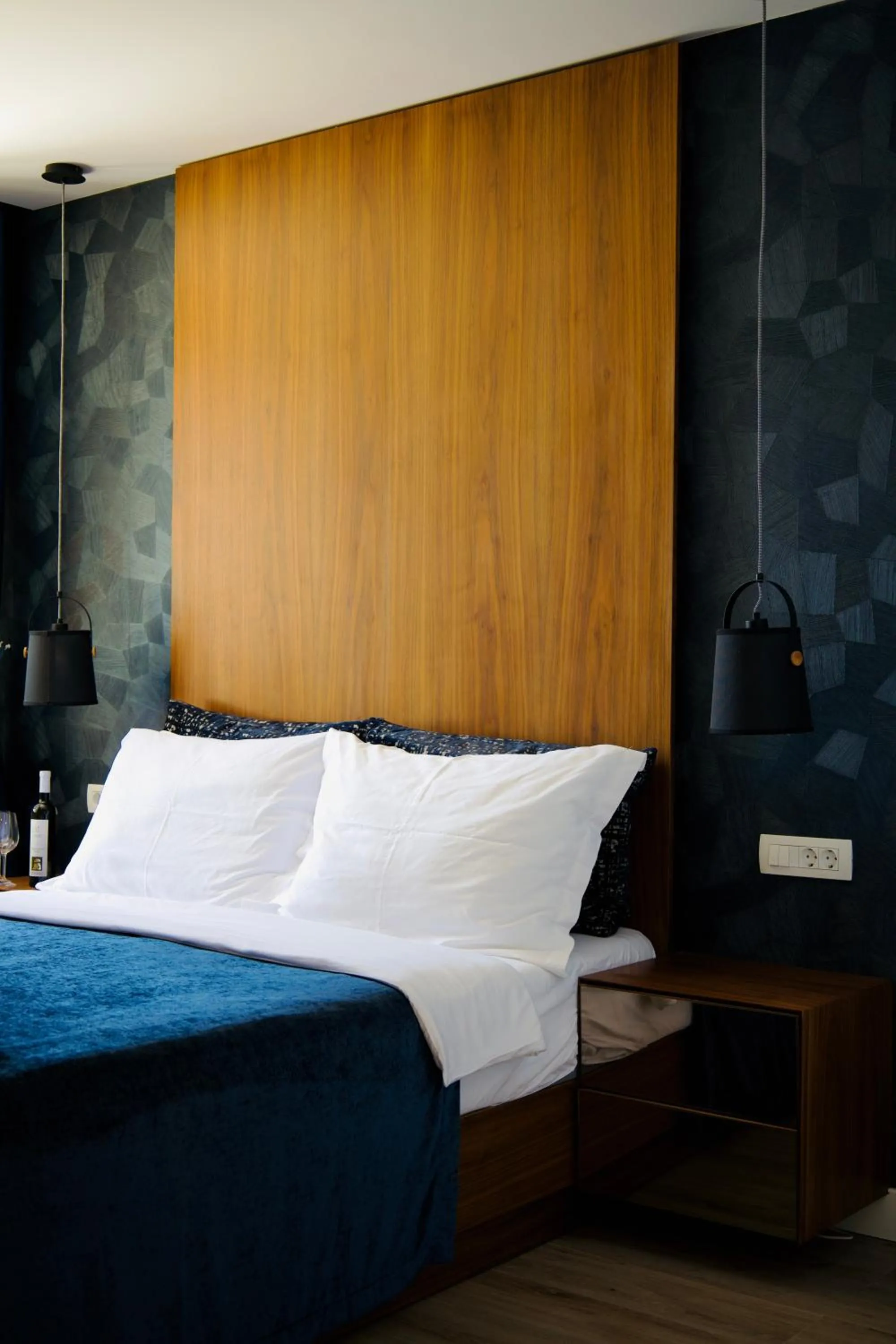 Bed in Hvar Riva Rooms