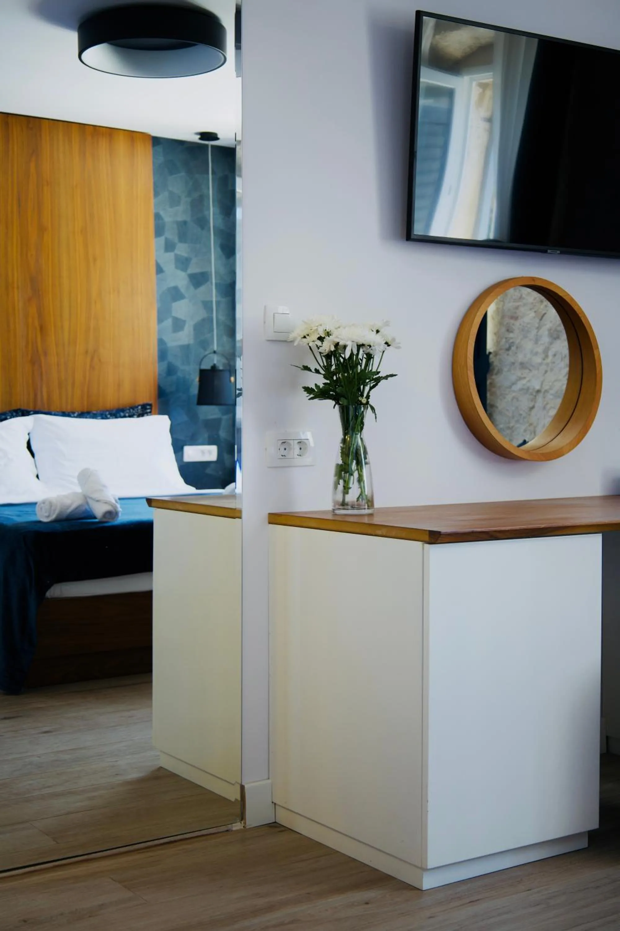 Bed in Hvar Riva Rooms