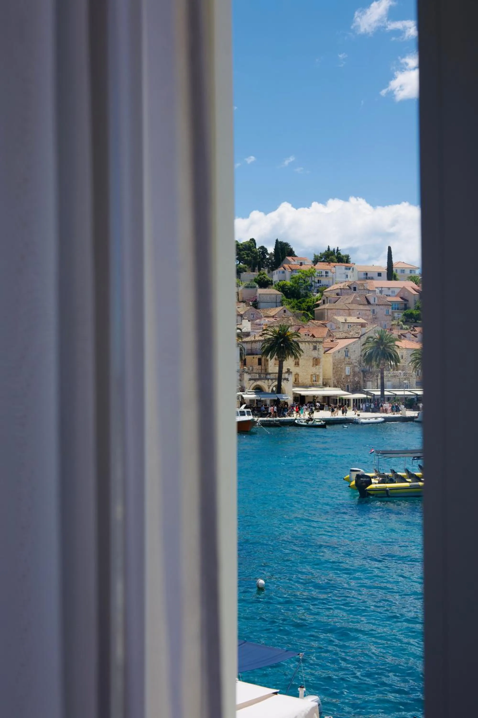 Sea view in Hvar Riva Rooms