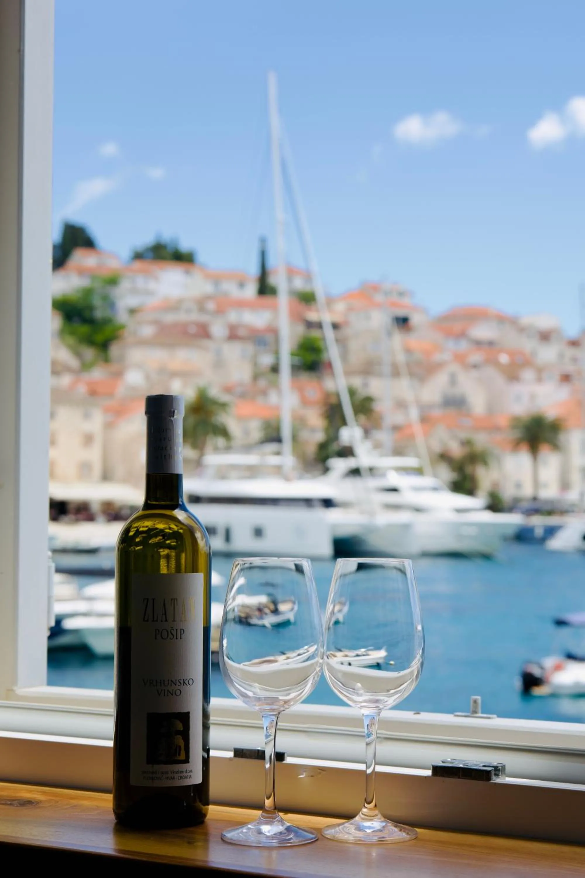 Sea view in Hvar Riva Rooms
