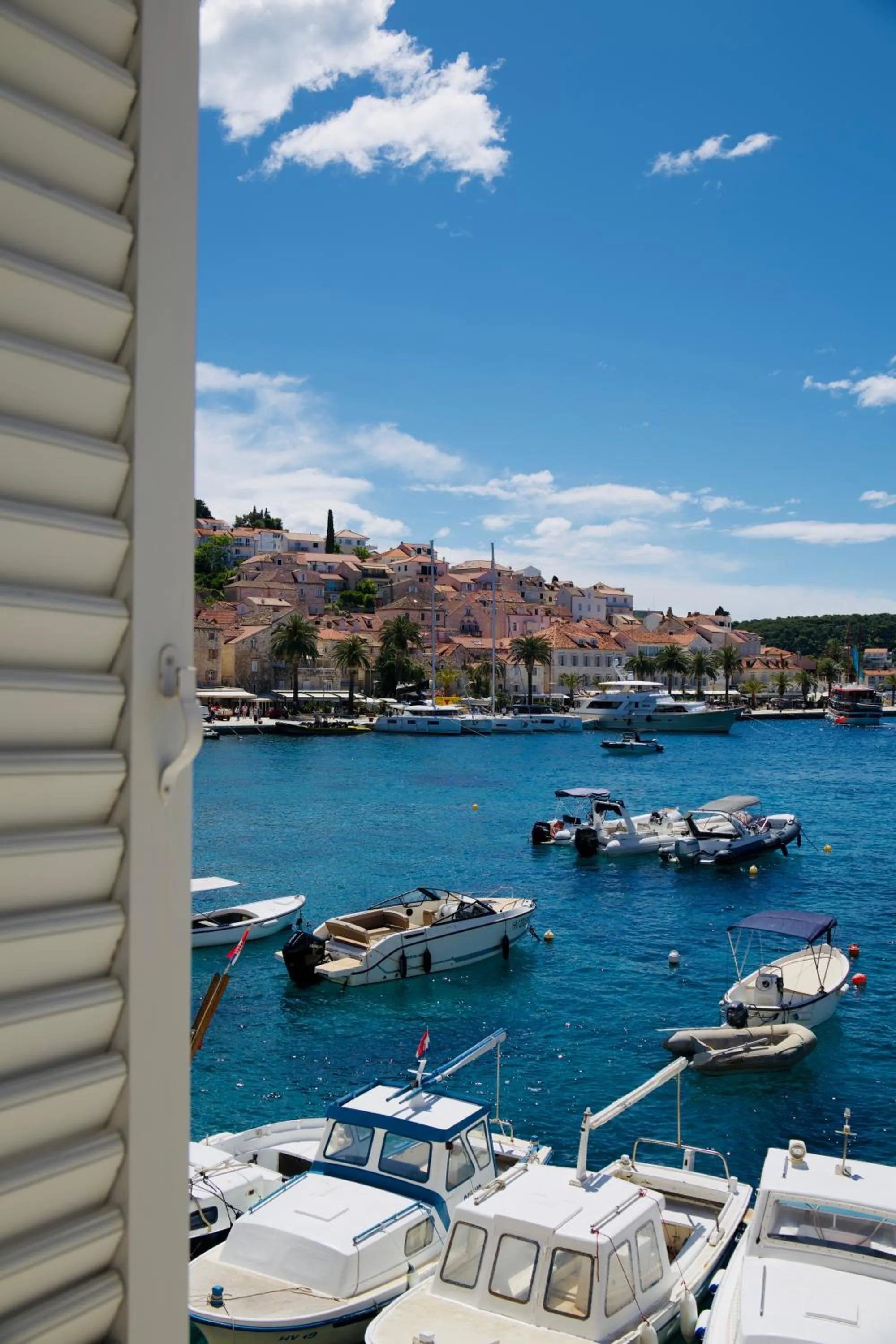 Sea view in Hvar Riva Rooms
