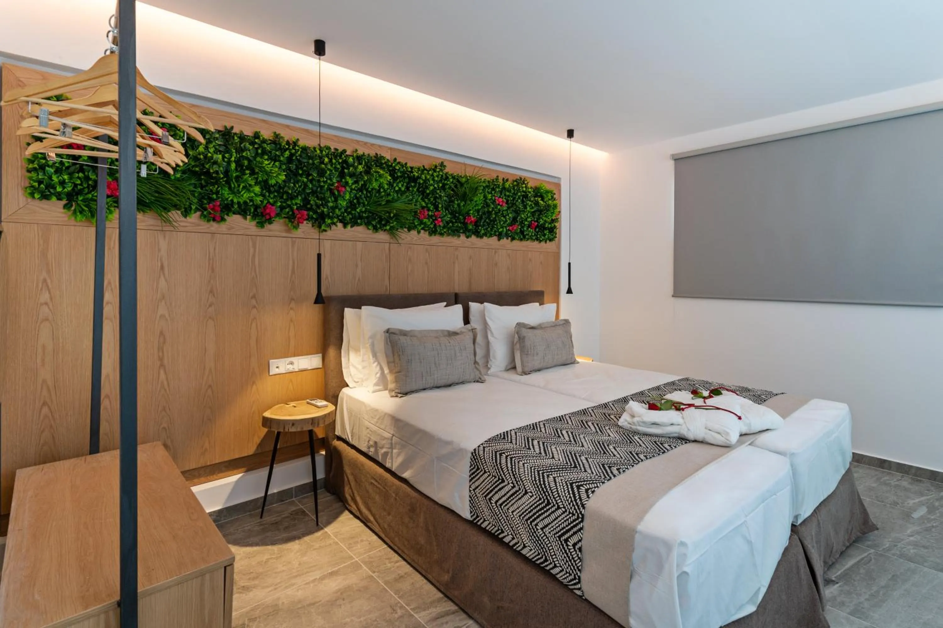 Bed in Delfina Boutique Hotel