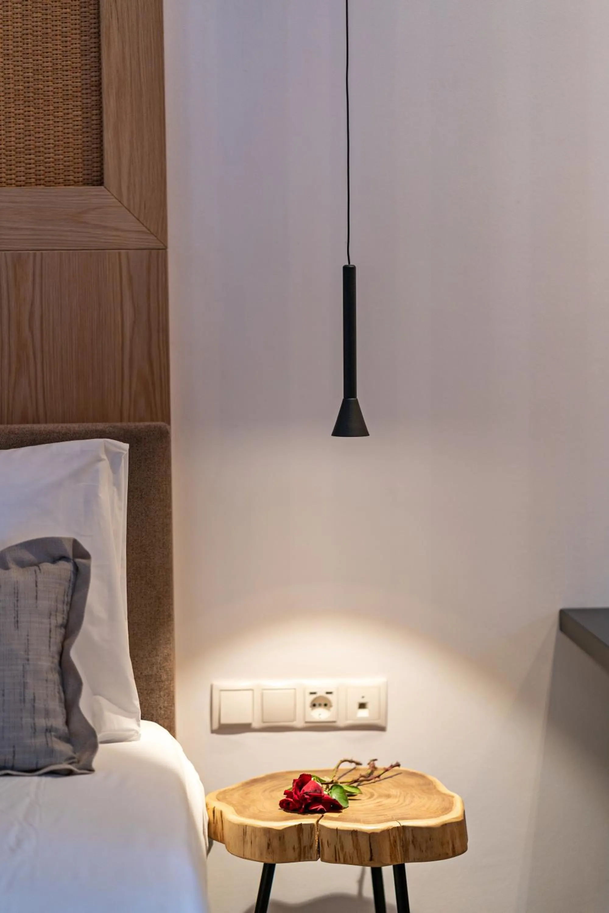 Bed in Delfina Boutique Hotel