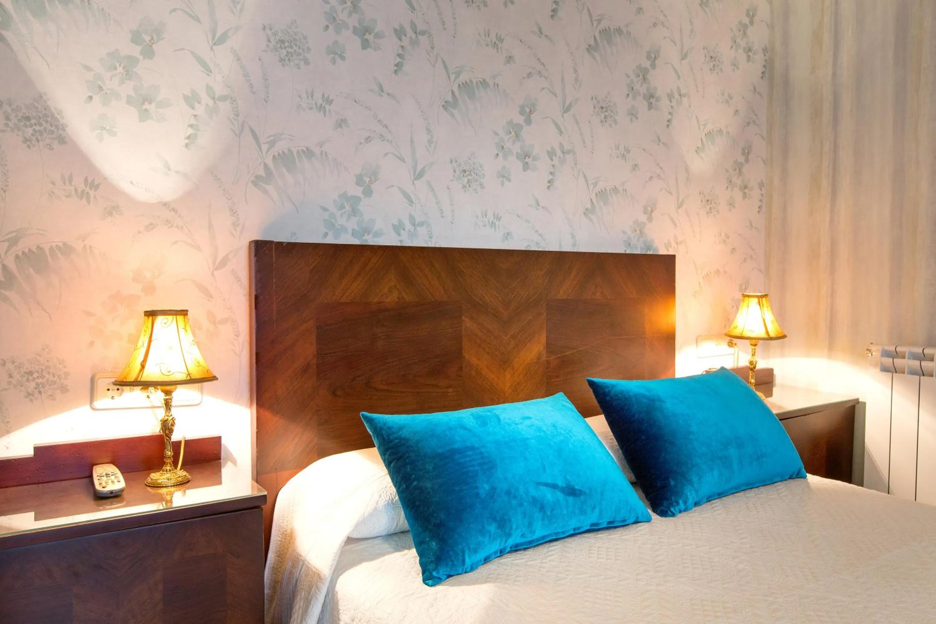 Decorative detail, Bed in Hotel Villa San Jorge