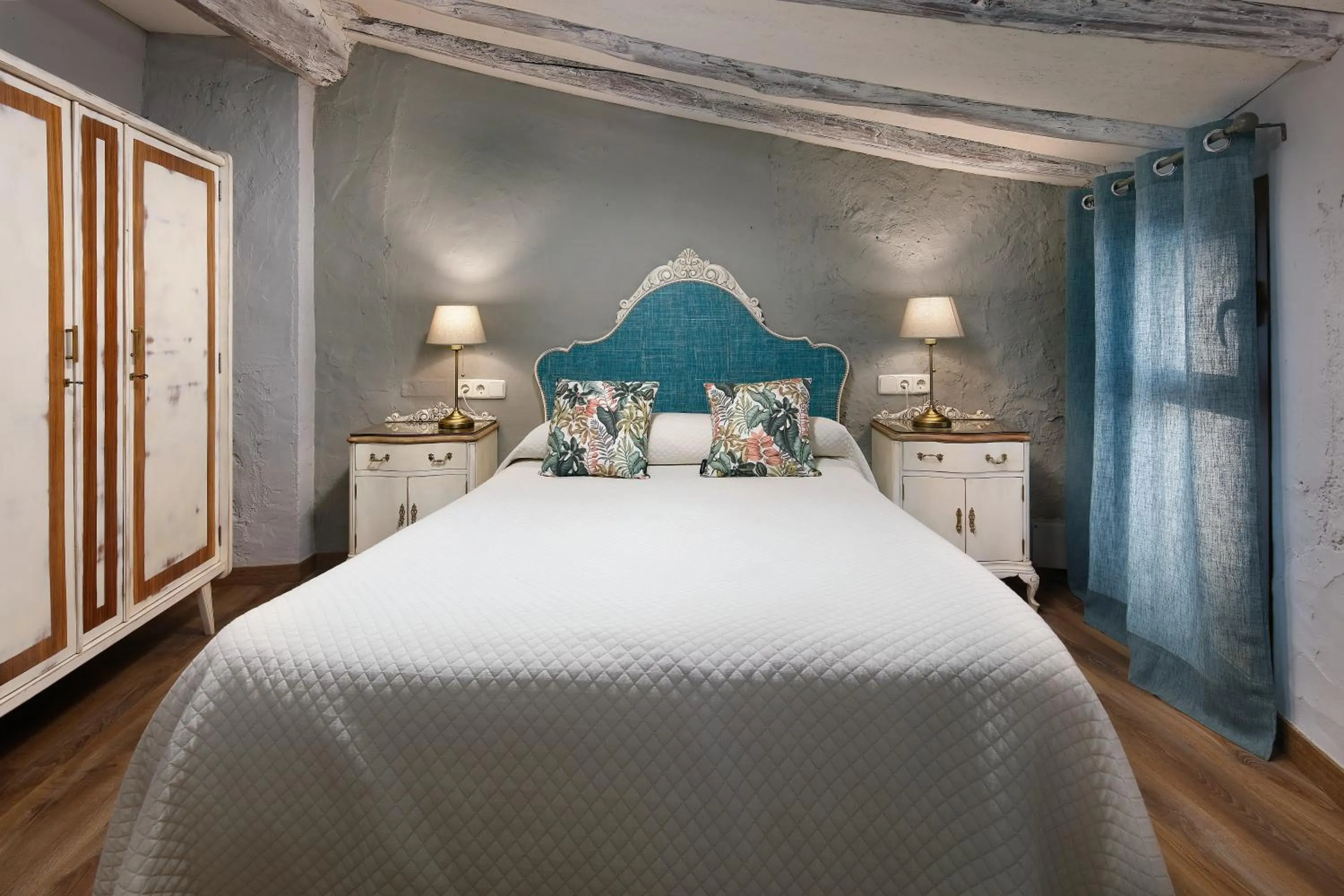 Bed in Hotel Villa San Jorge