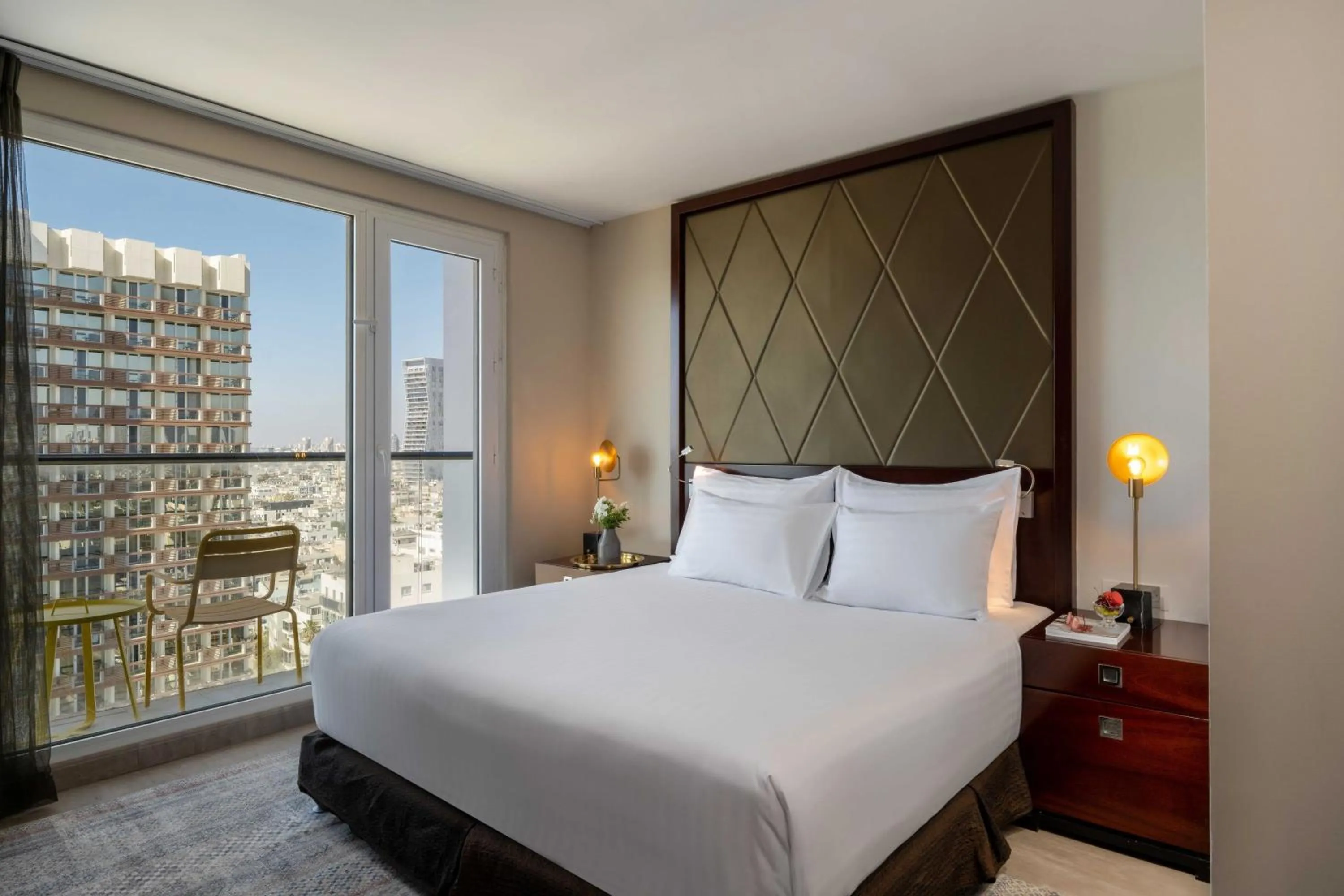 Photo of the whole room, Bed in Crowne Plaza Tel Aviv Beach by IHG