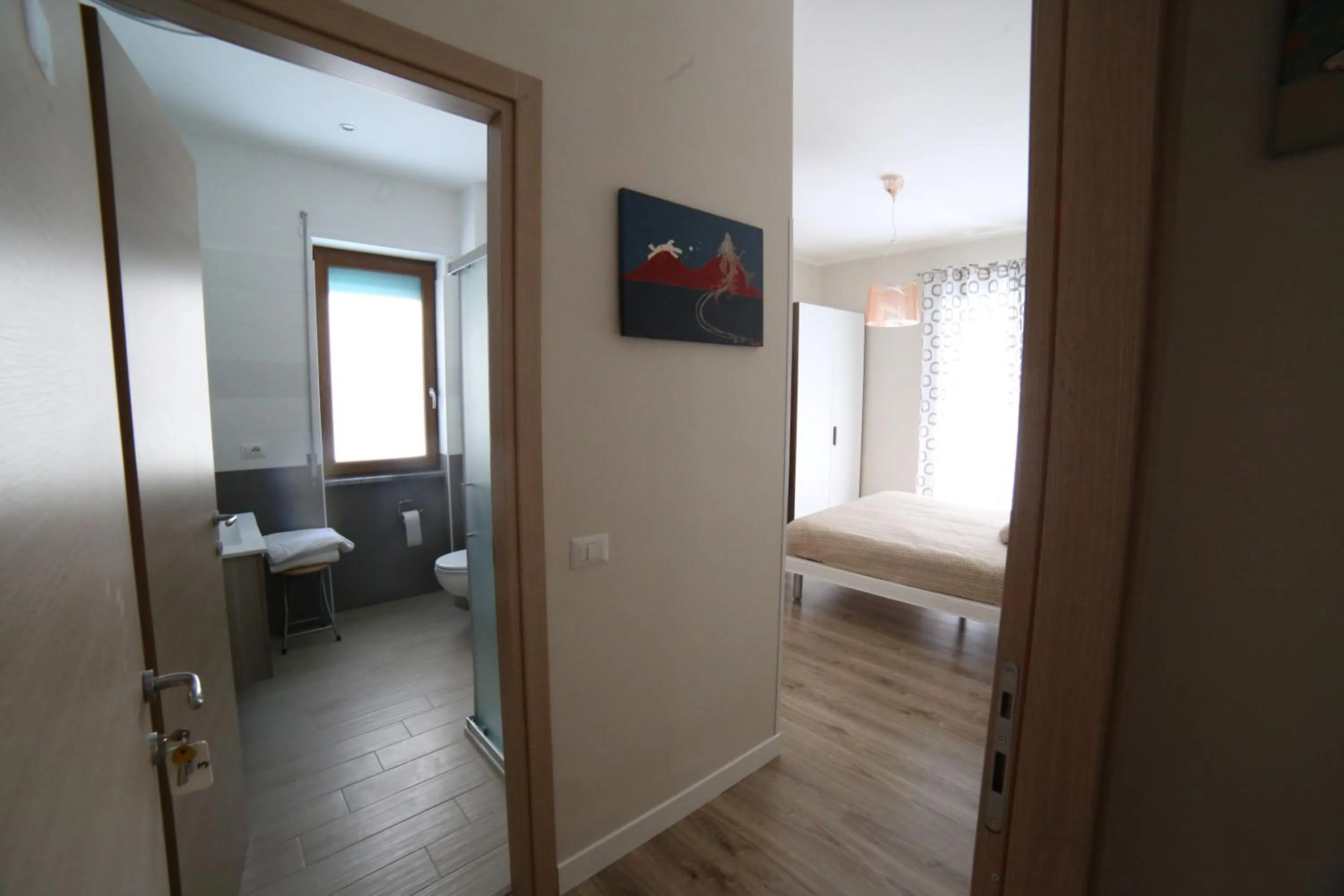 Bathroom, Bed in Sorrento Coast Suites B&B