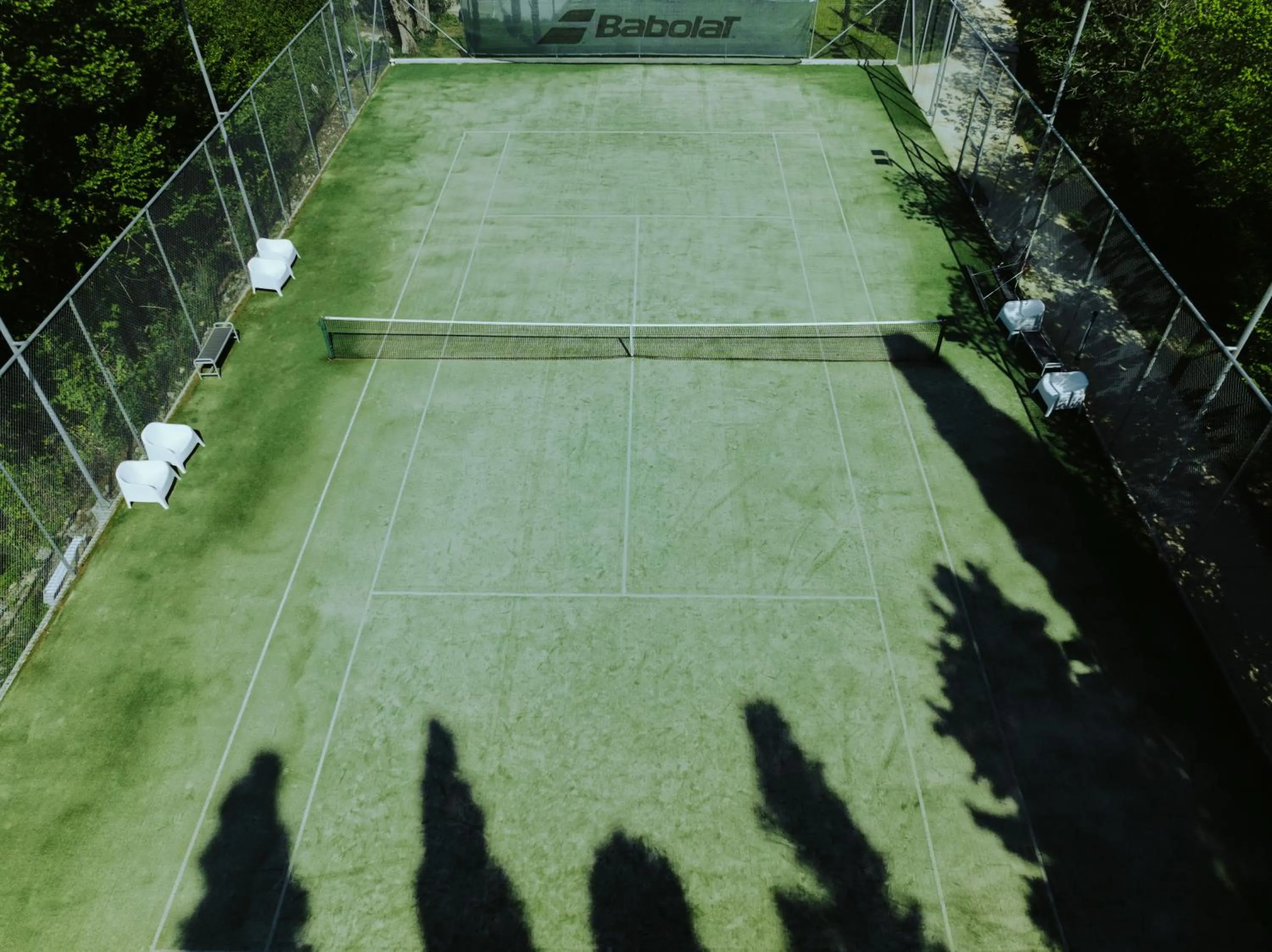 Tennis court in Folies Corfu Town Hotel Apartments
