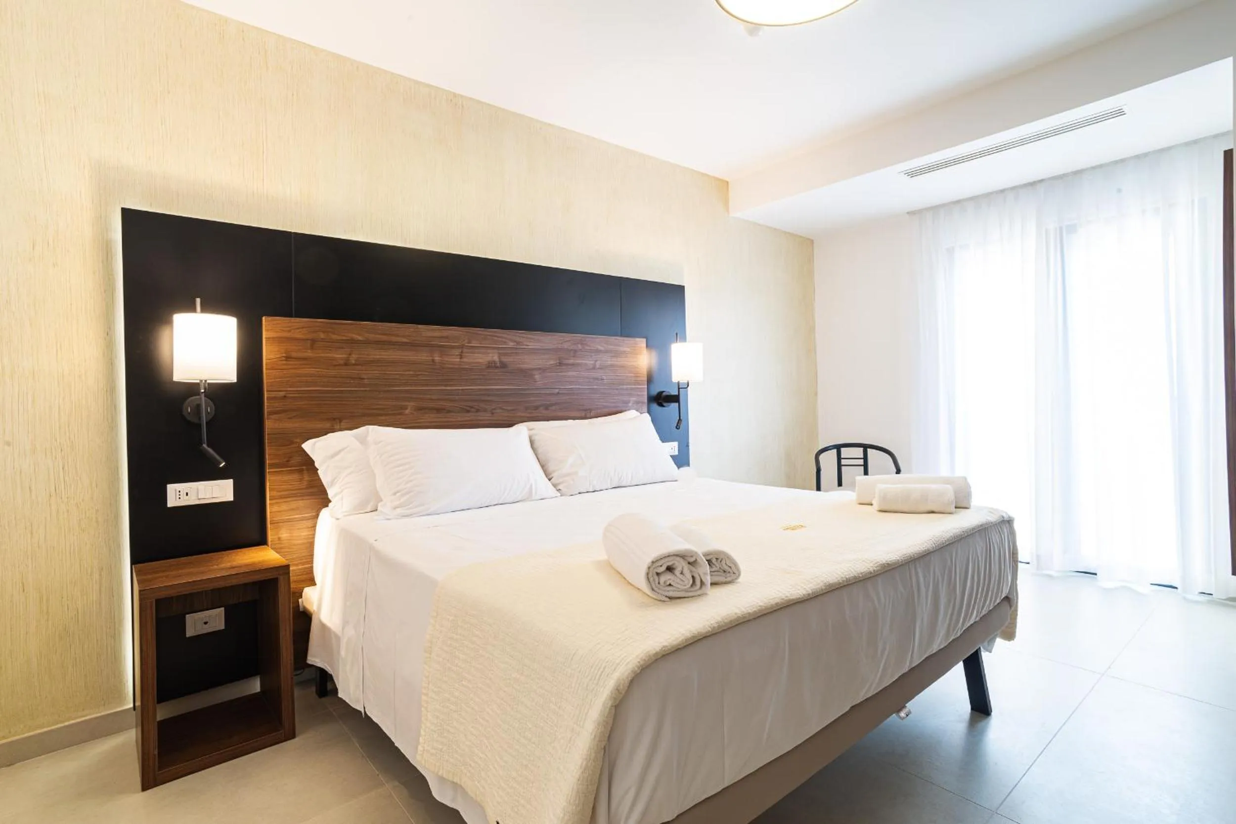 Bed in Hotel La Principessa