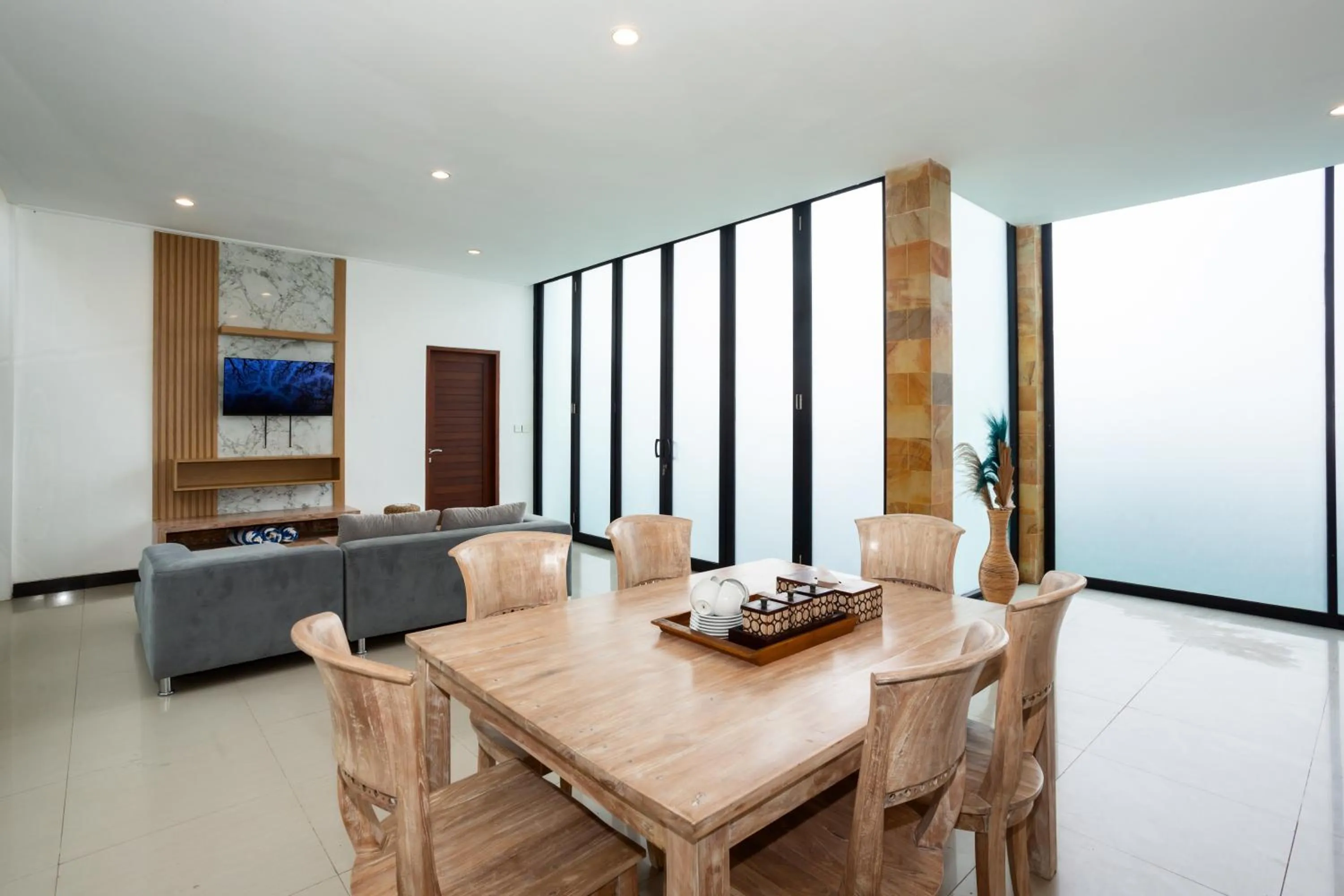 Living room in The Dewi Canggu Villa