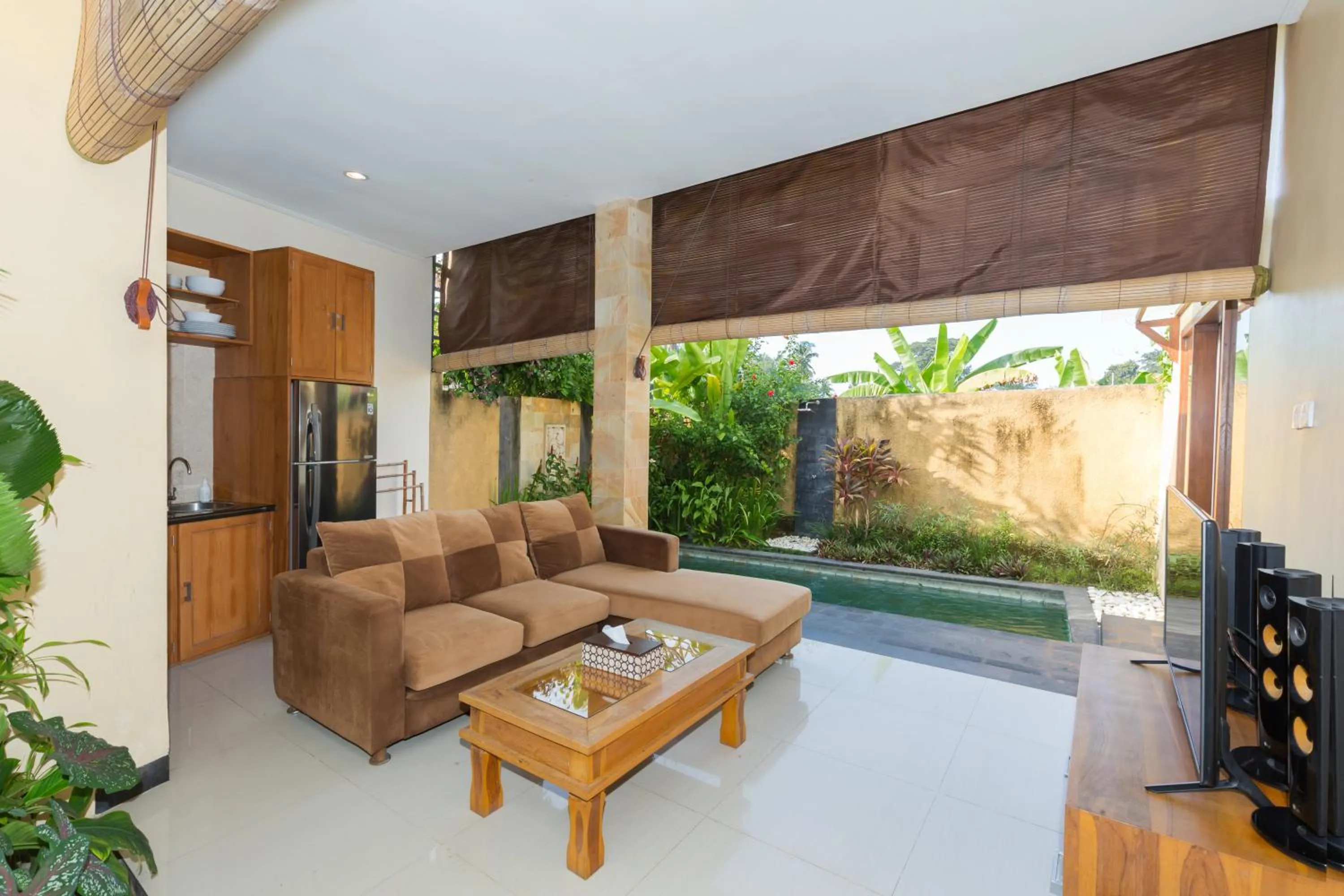 Pool view in The Dewi Canggu Villa
