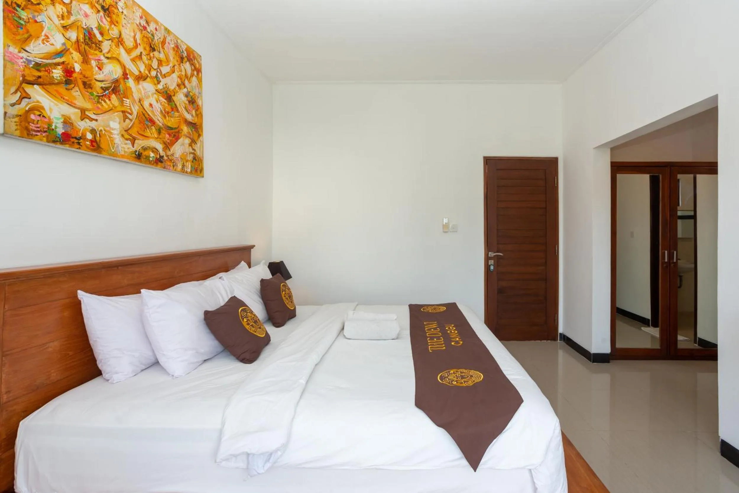 Bed in The Dewi Canggu Villa