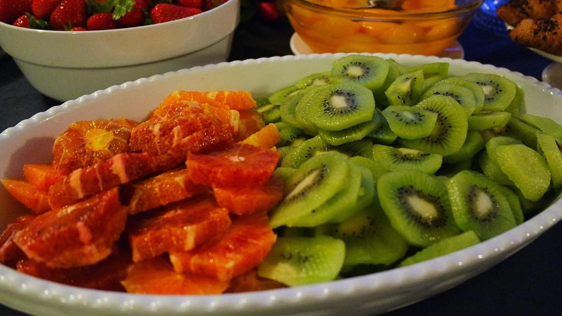 Buffet breakfast in Albergo Della Roccia