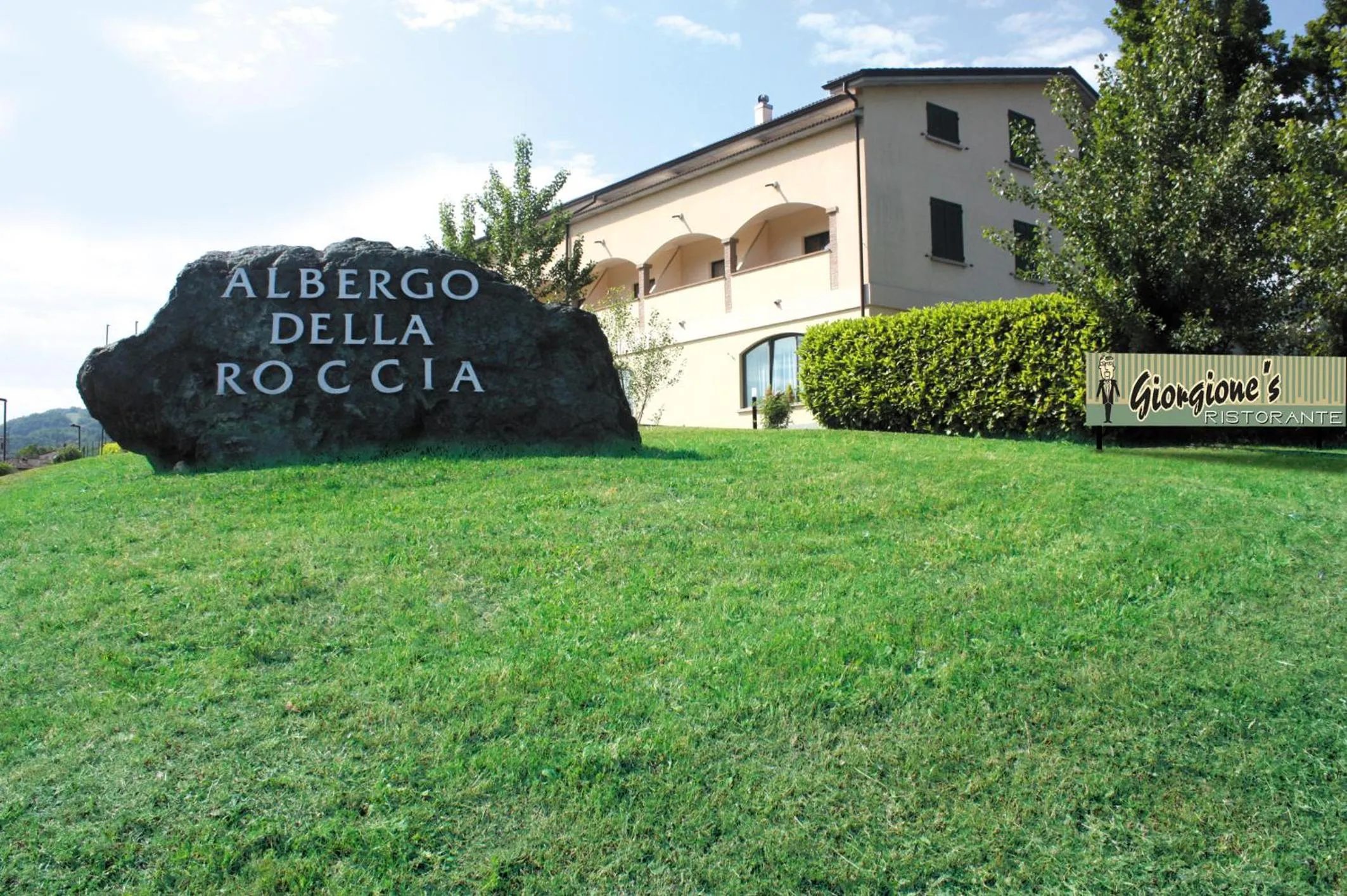 Property building in Albergo Della Roccia