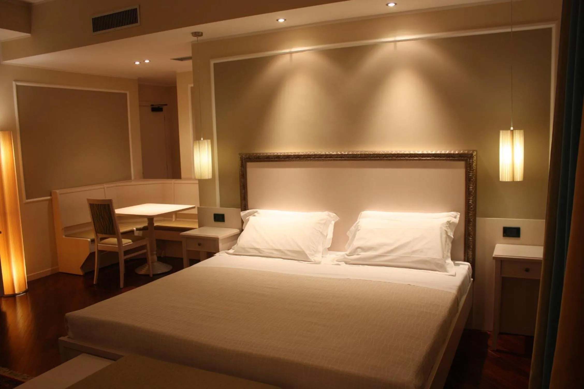 Photo of the whole room, Bed in Albergo Della Roccia