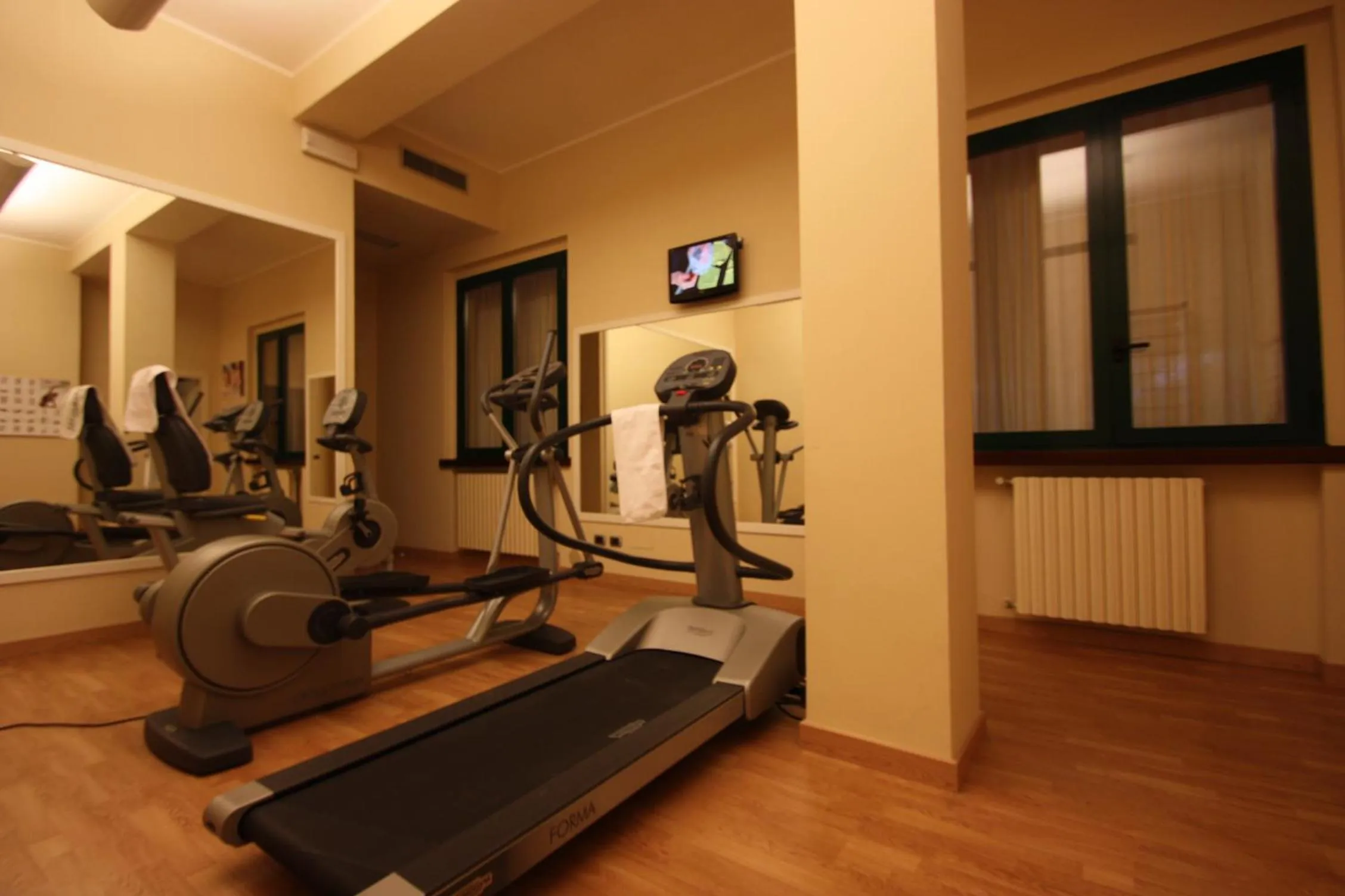 Fitness centre/facilities in Albergo Della Roccia