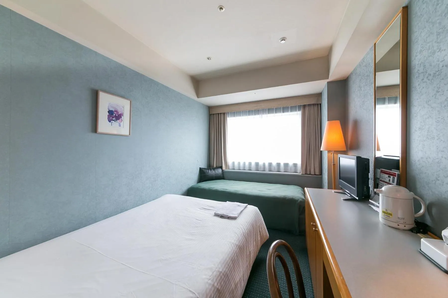 Photo of the whole room, Bed in Yokohama Techno Tower Hotel