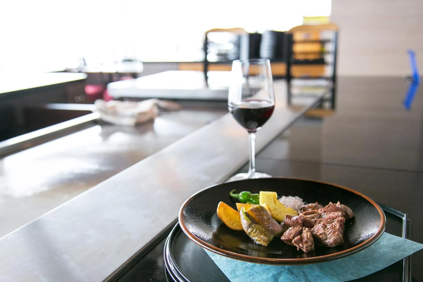 Food close-up in Yokohama Techno Tower Hotel