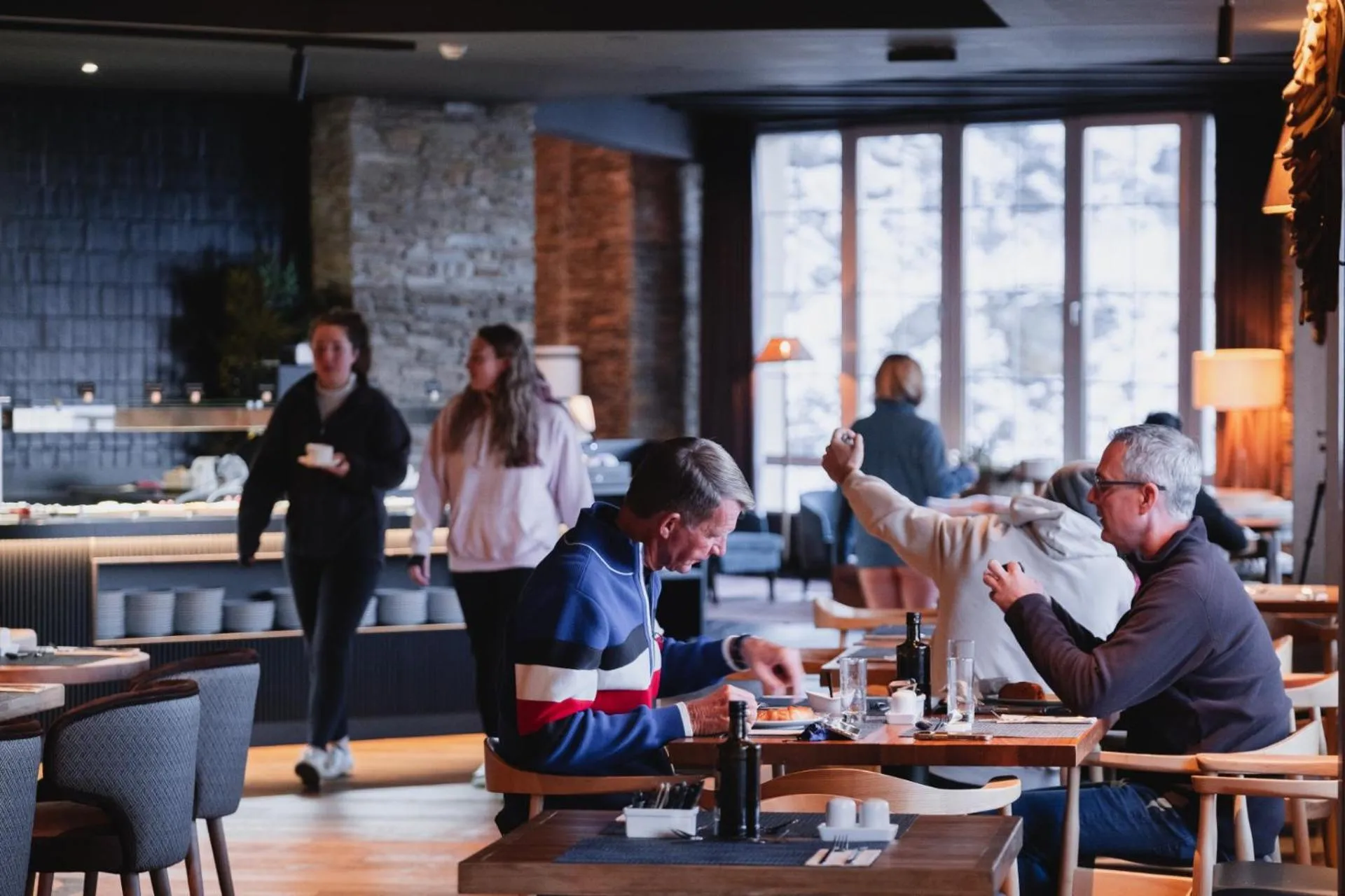 Breakfast in Hotel Ziryab