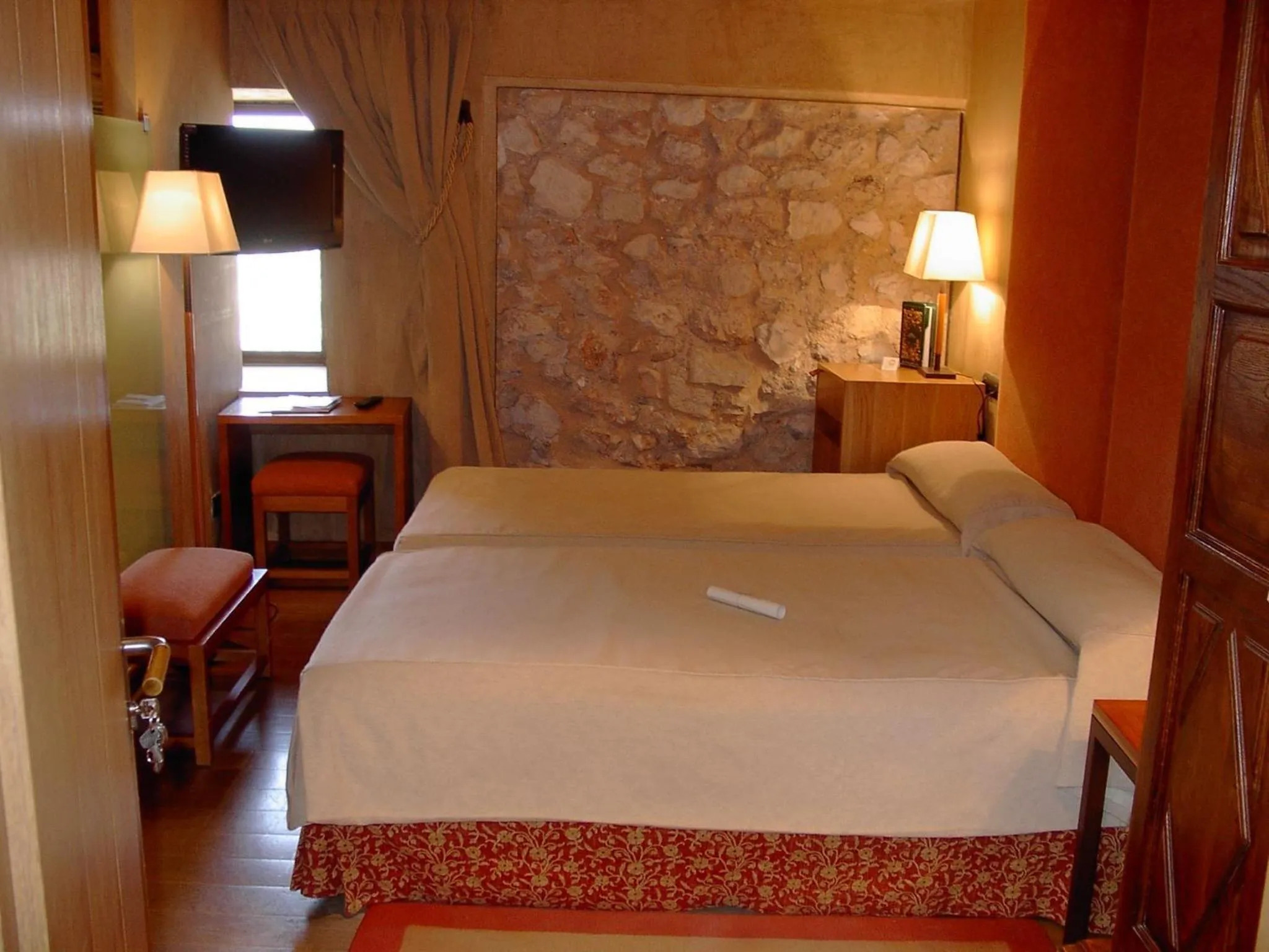 Bedroom, Bed in Parador de Alarcón