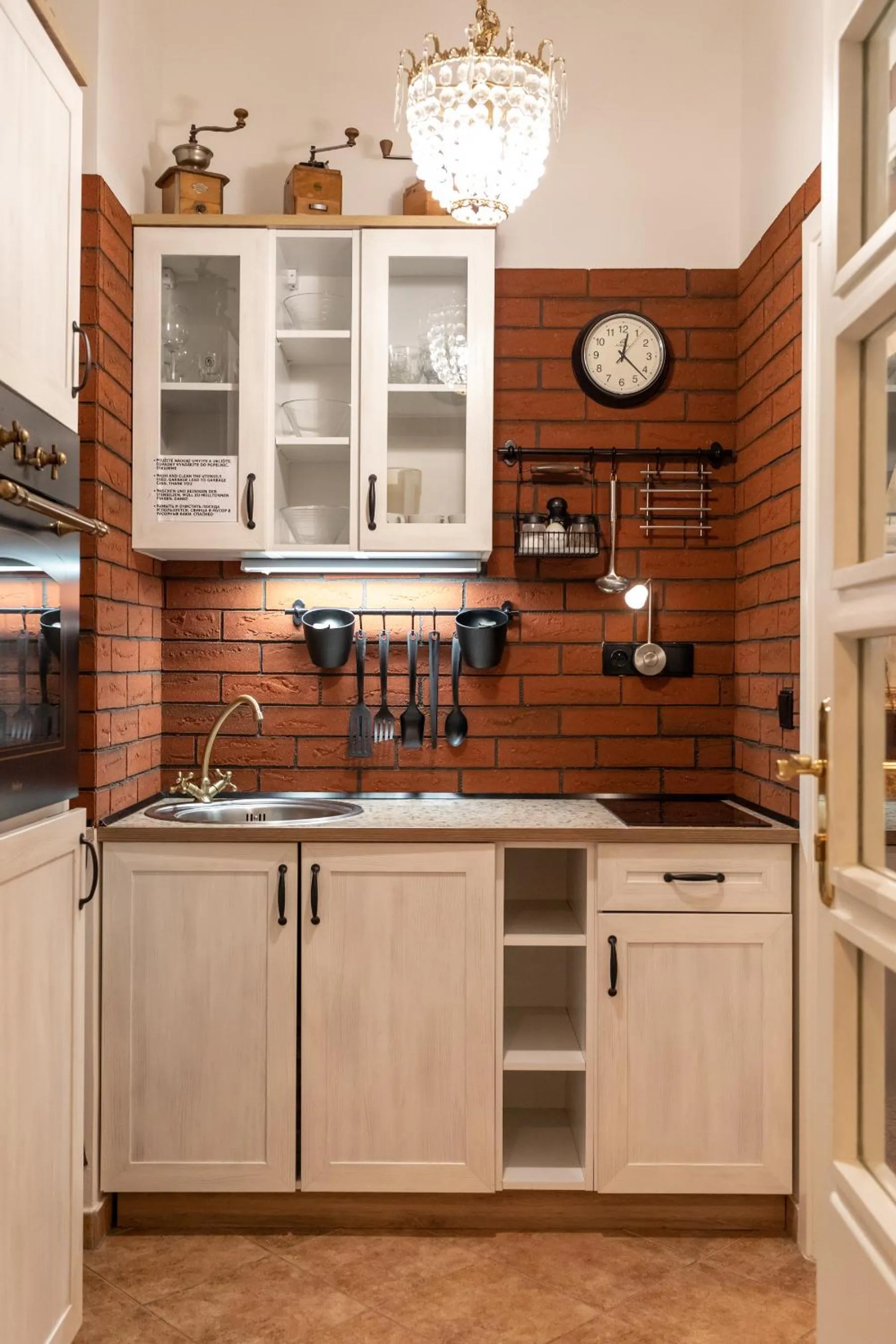 Kitchen or kitchenette in St. Terezie - Baroque Residence