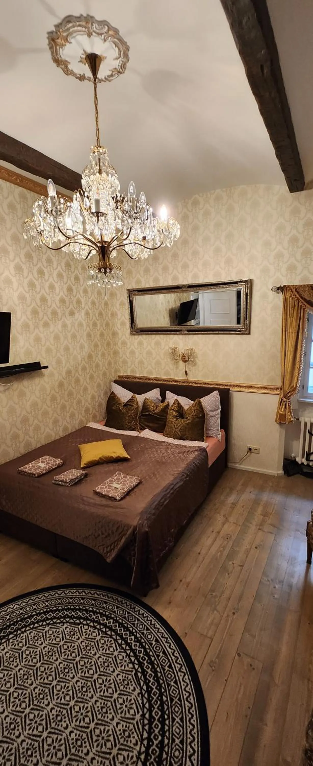 Living room, Bed in St. Terezie - Baroque Residence
