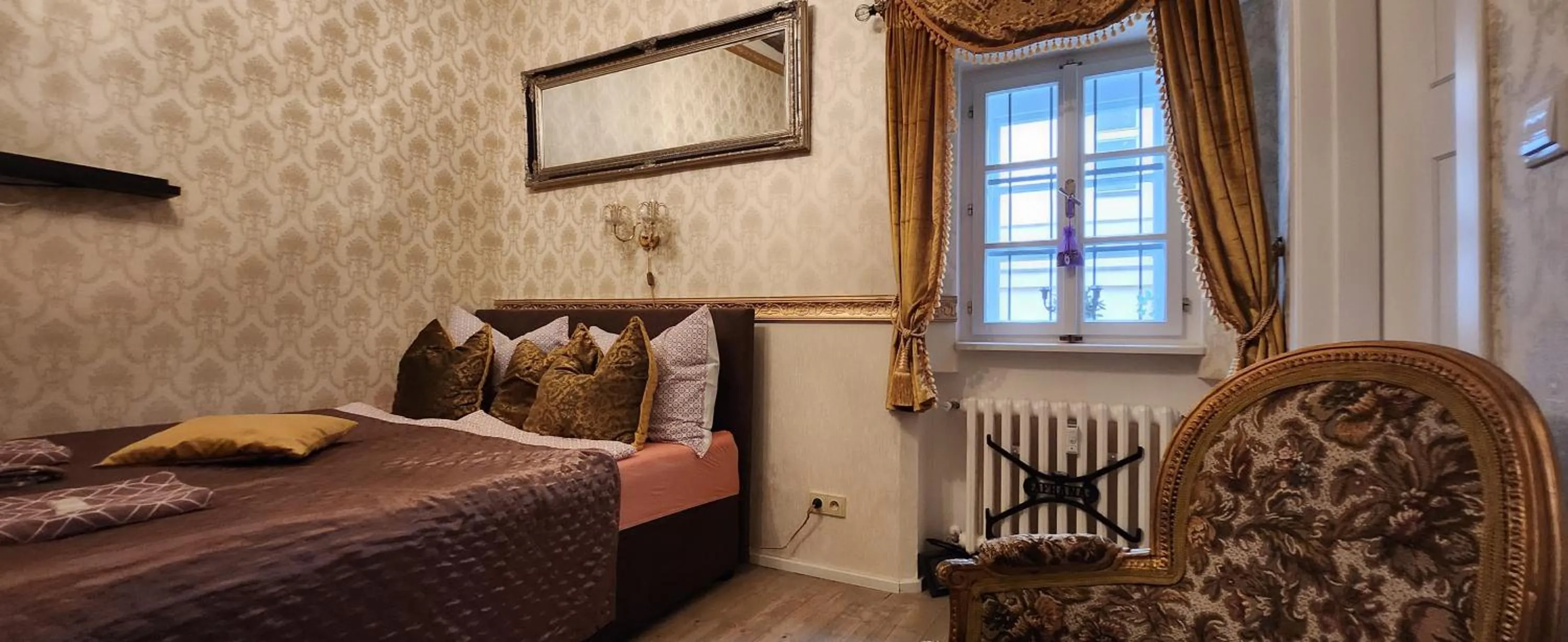 Living room, Bed in St. Terezie - Baroque Residence