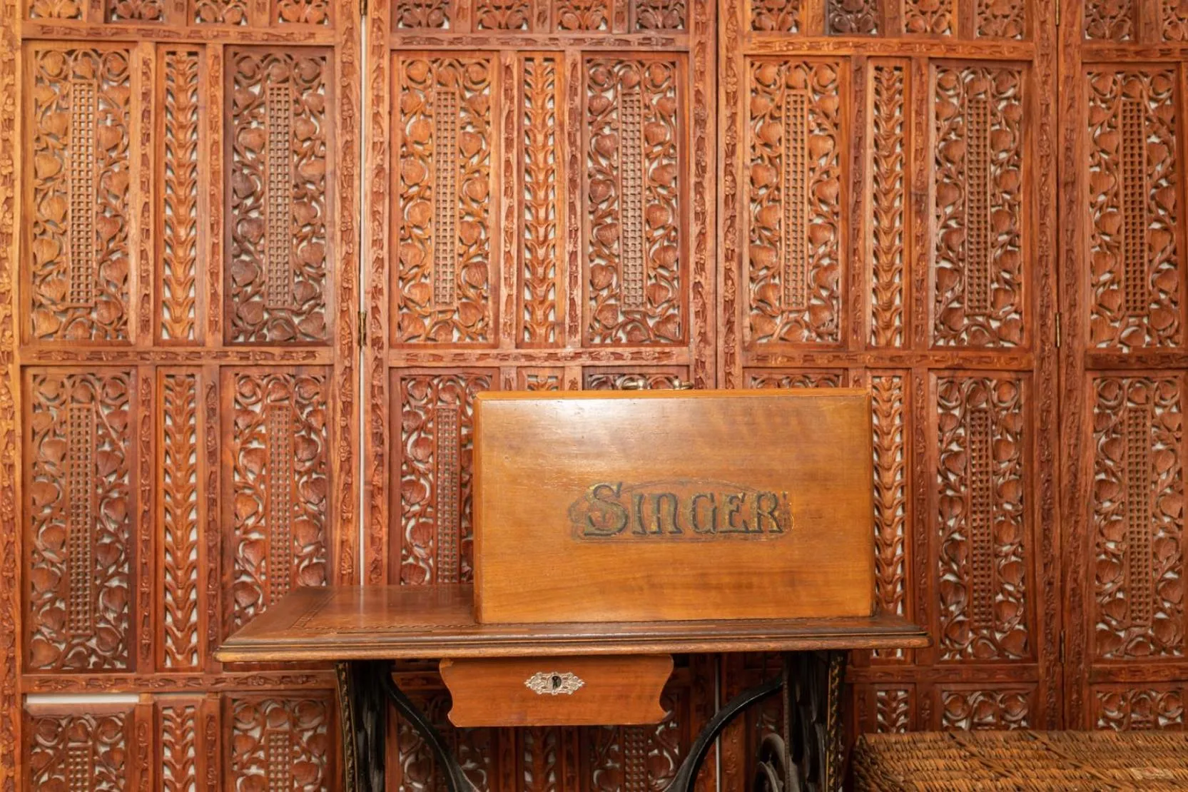 Decorative detail in St. Terezie - Baroque Residence