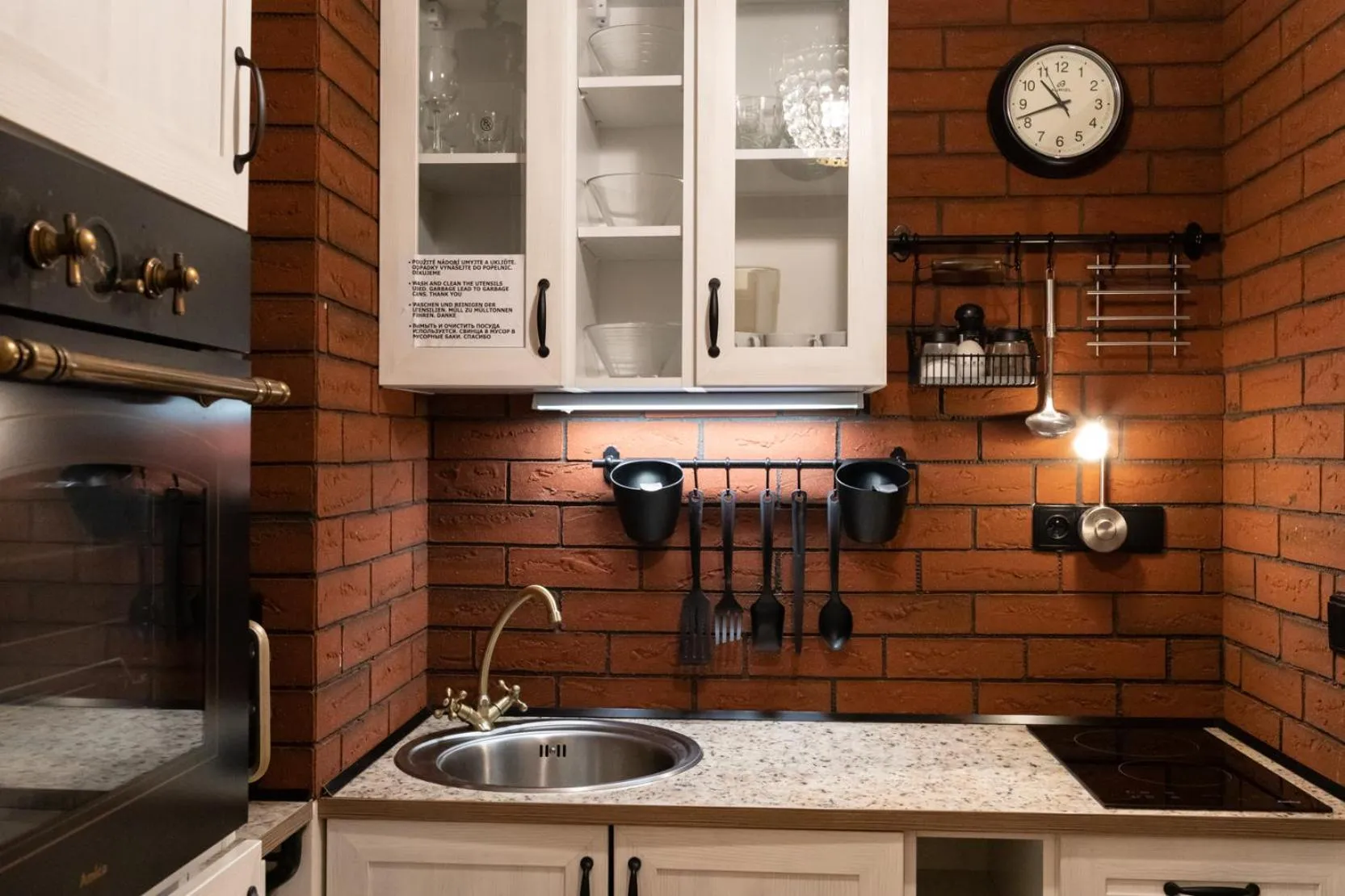 Kitchen or kitchenette in St. Terezie - Baroque Residence