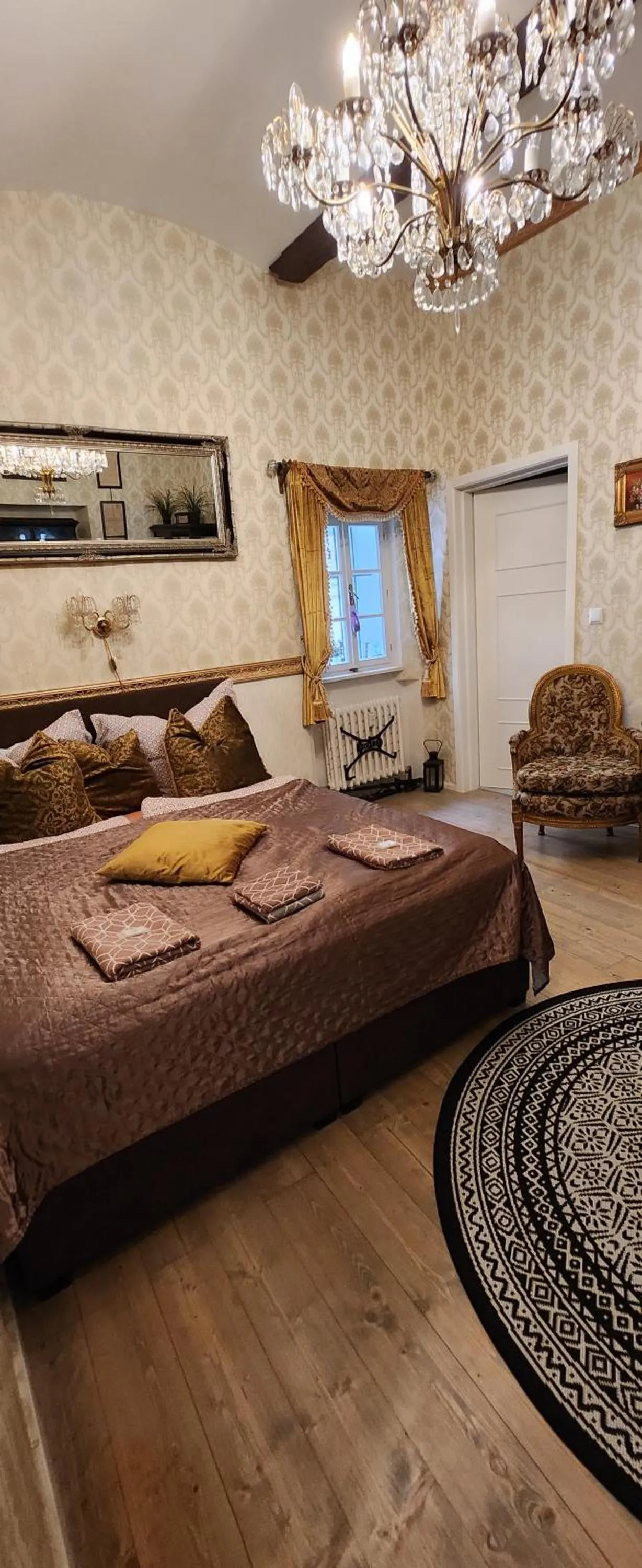 Bedroom, Bed in St. Terezie - Baroque Residence