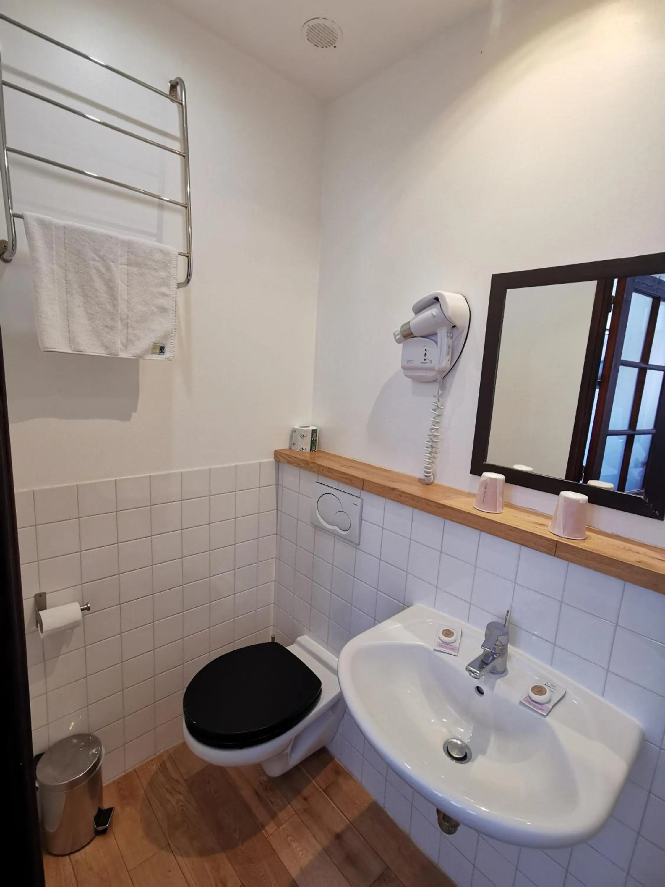 Toilet in Hotel La Résidence Manoir De La Salamandre