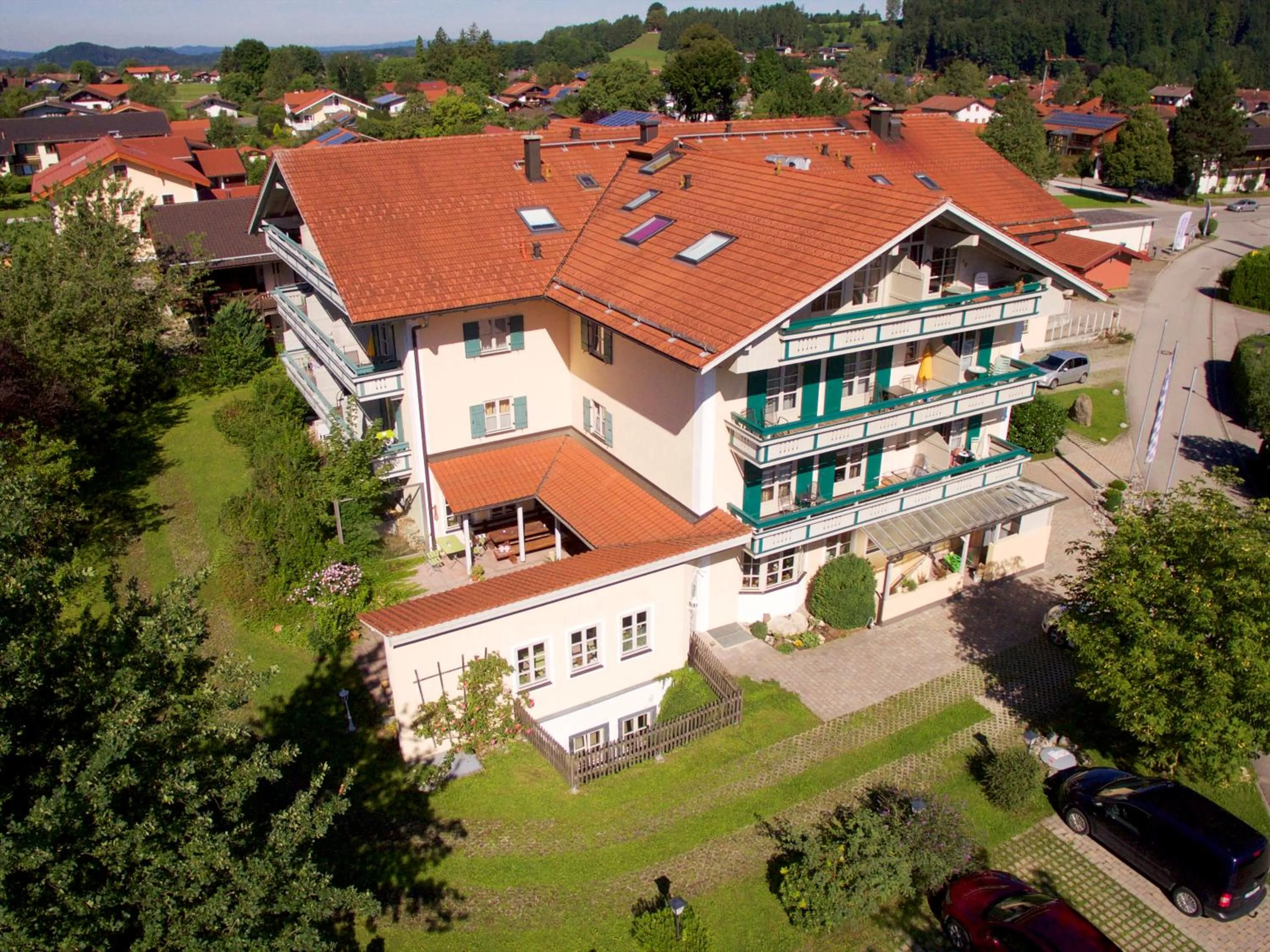 Bird's eye view in Hotel Salzburger Hof
