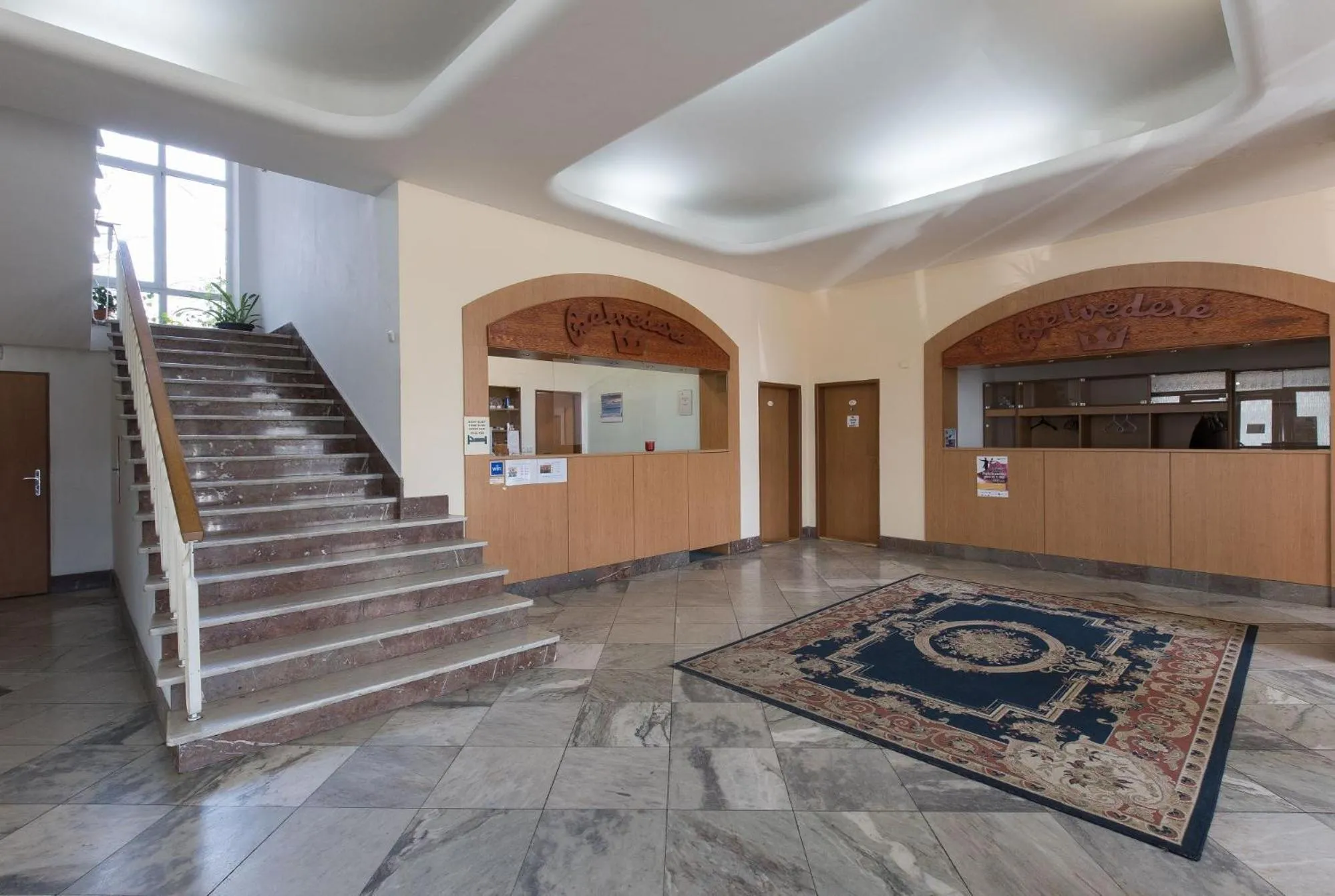 Lobby or reception in Hotel Belvedere Příbram