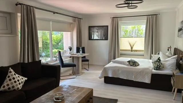 Bed in Garni Hotel & Appartements Nordstrand